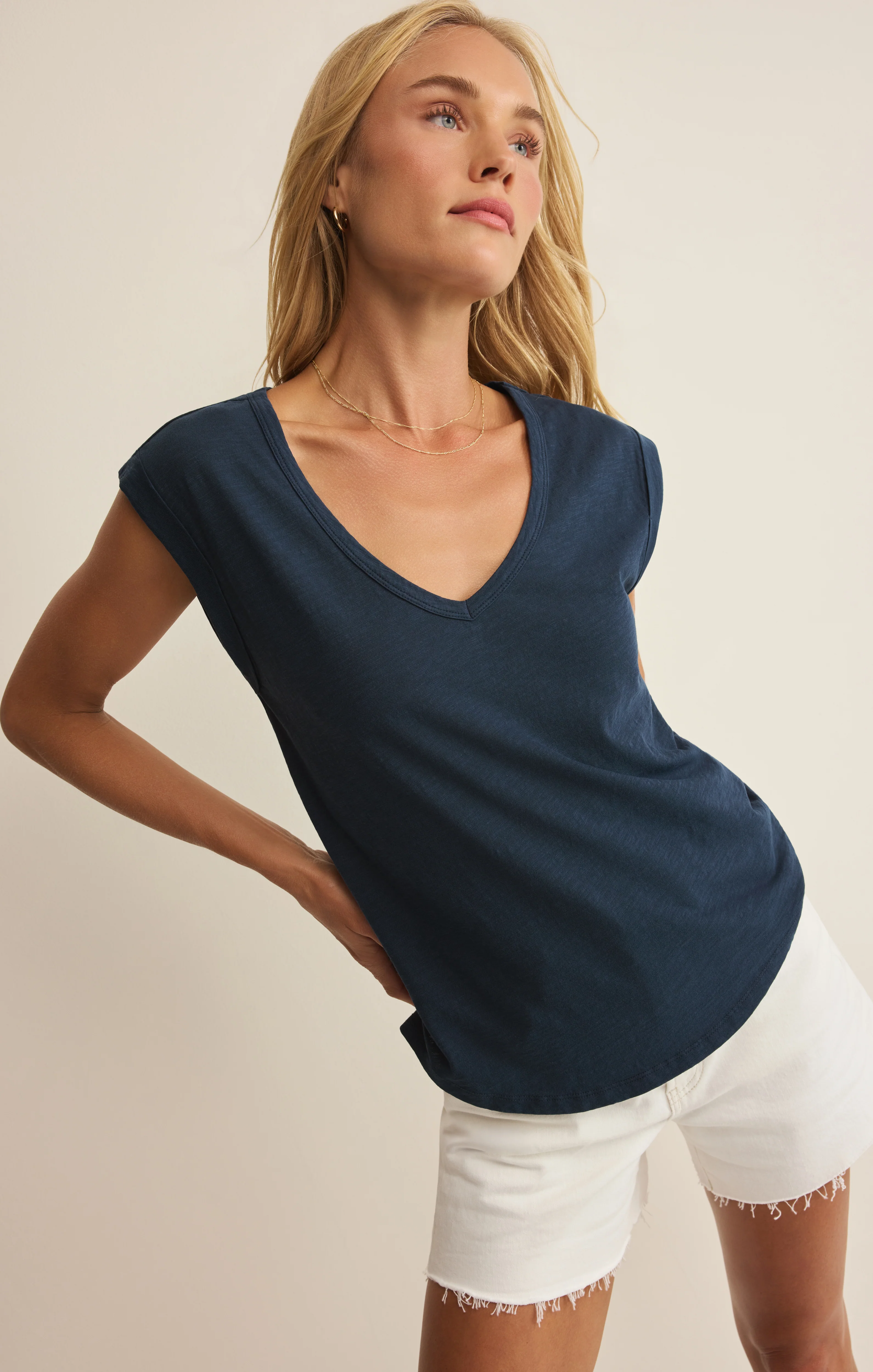 Per Diem V-Neck Tee - Image 24