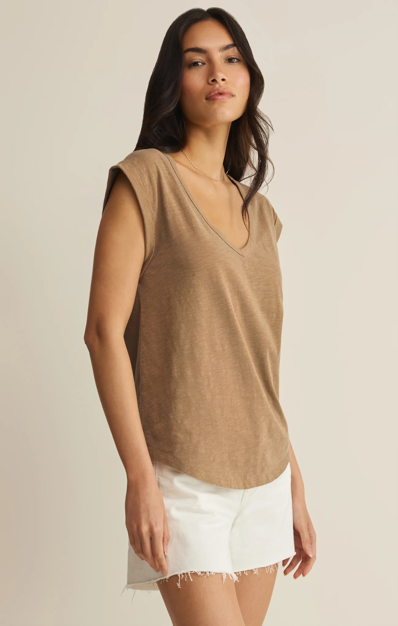 Per Diem V-Neck Tee - Image 3