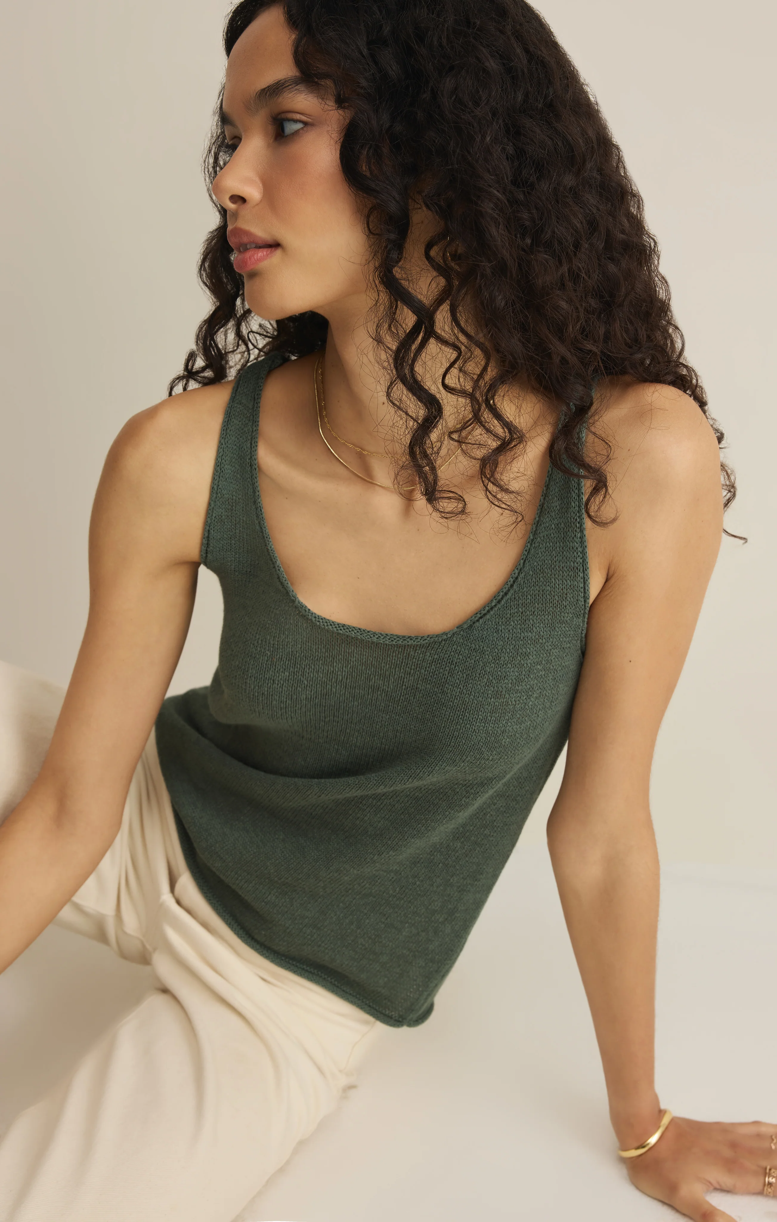 Perch Linen Tank - Image 16