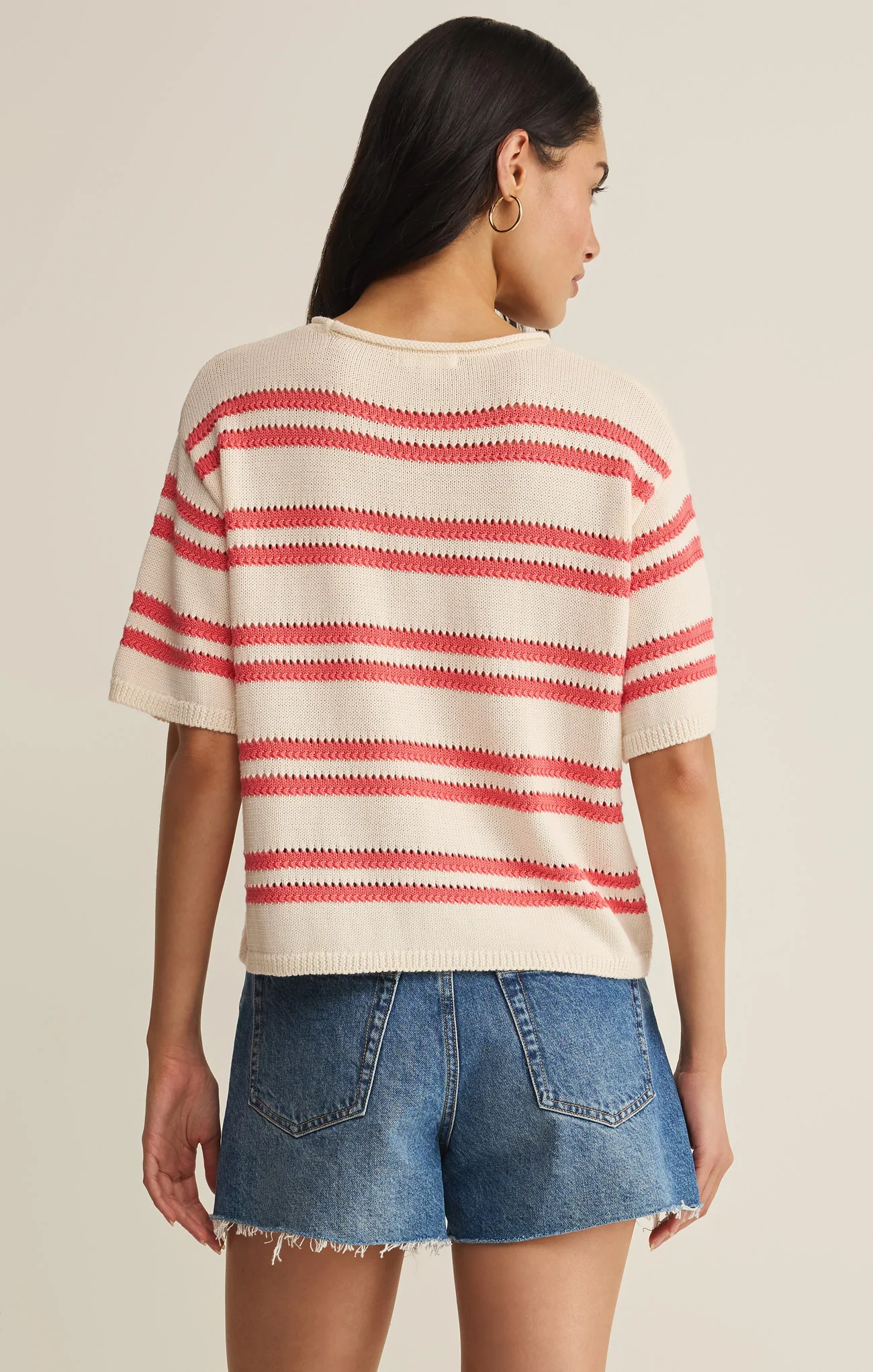 Prado Stripe Sweater Top - Image 4