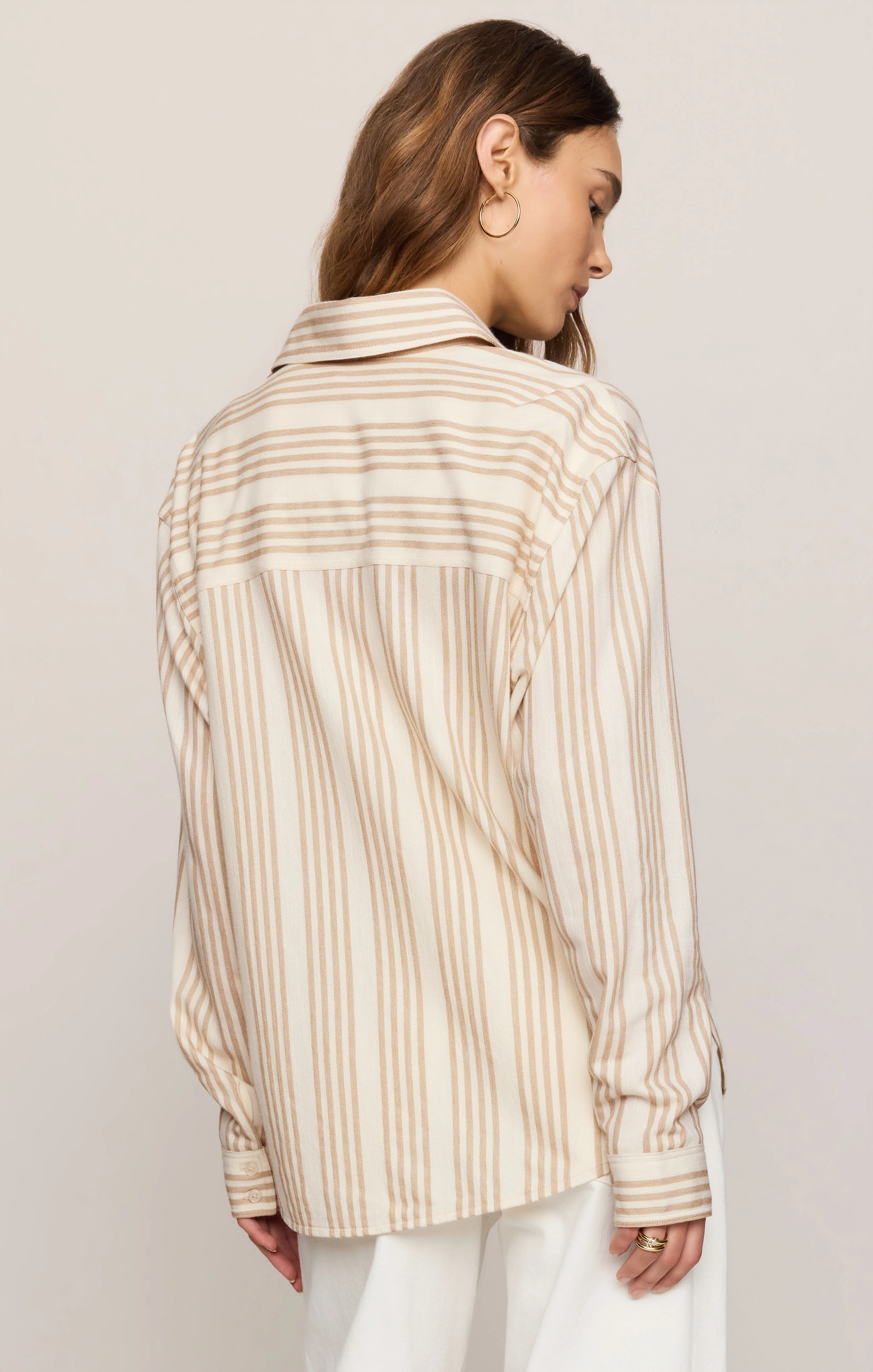 Reese Button Up Stripe Top - Image 18
