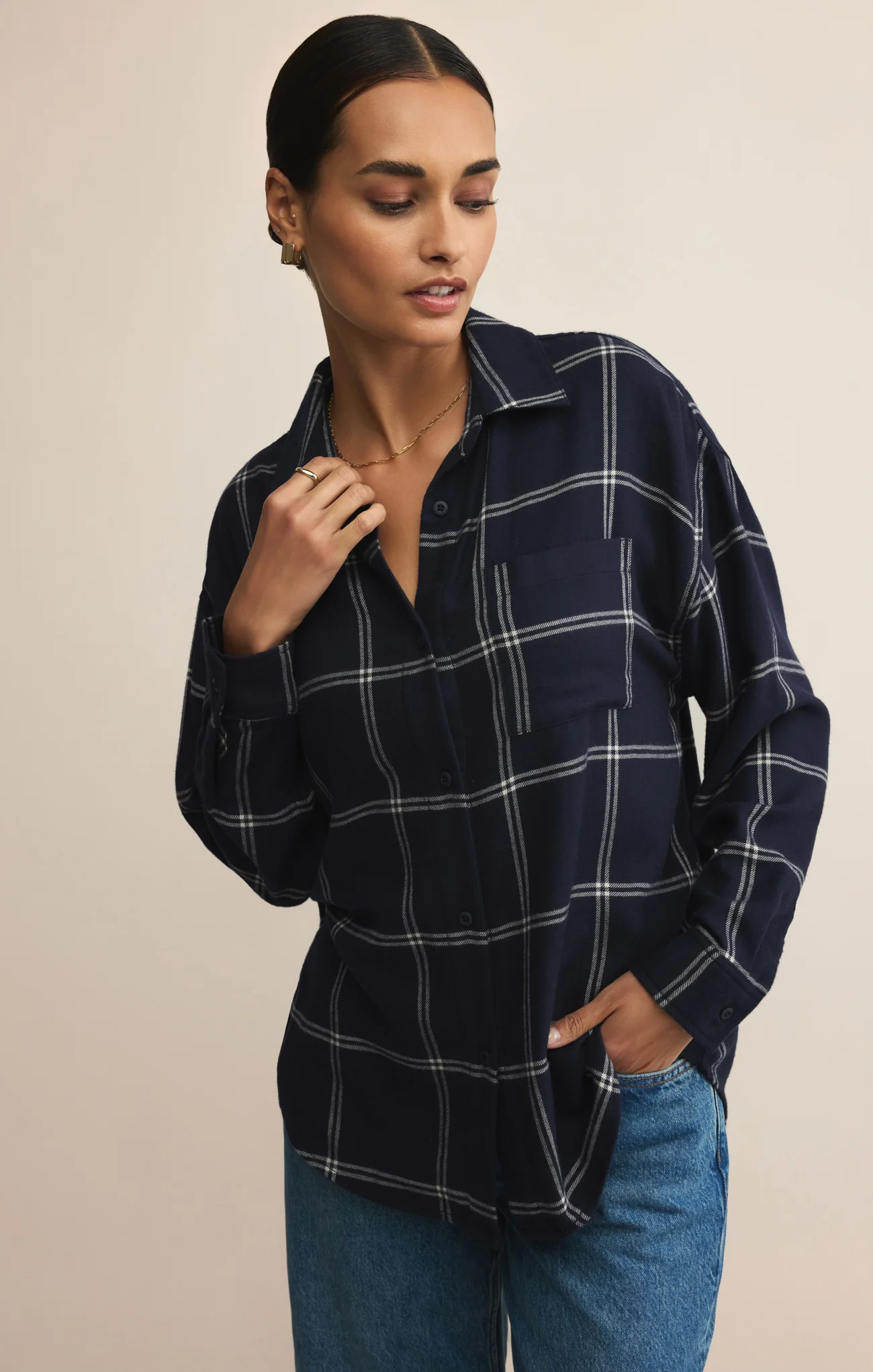 River Plaid Button Up - Image 41