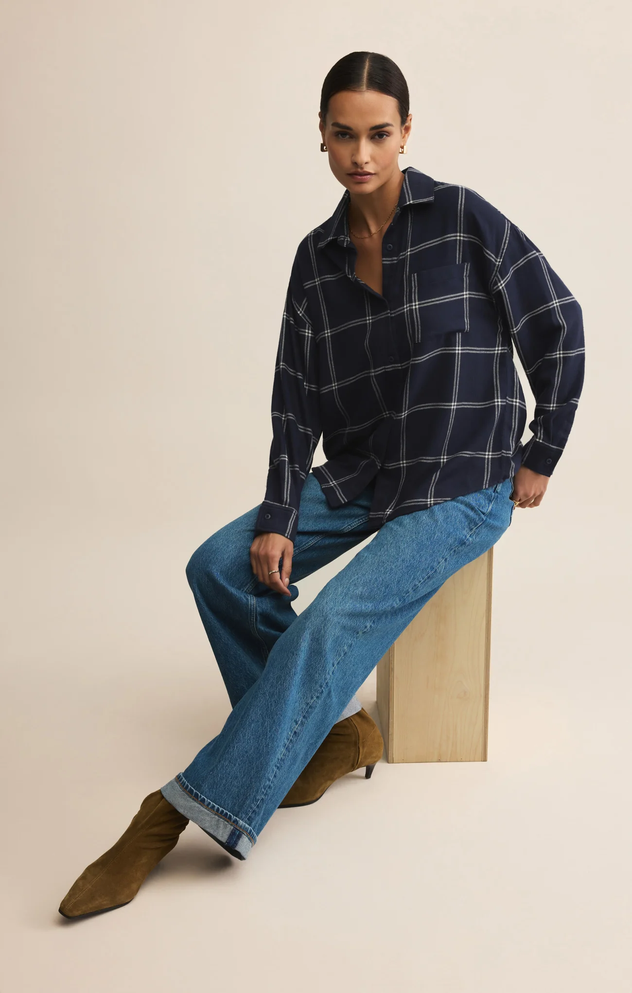River Plaid Button Up - Image 45