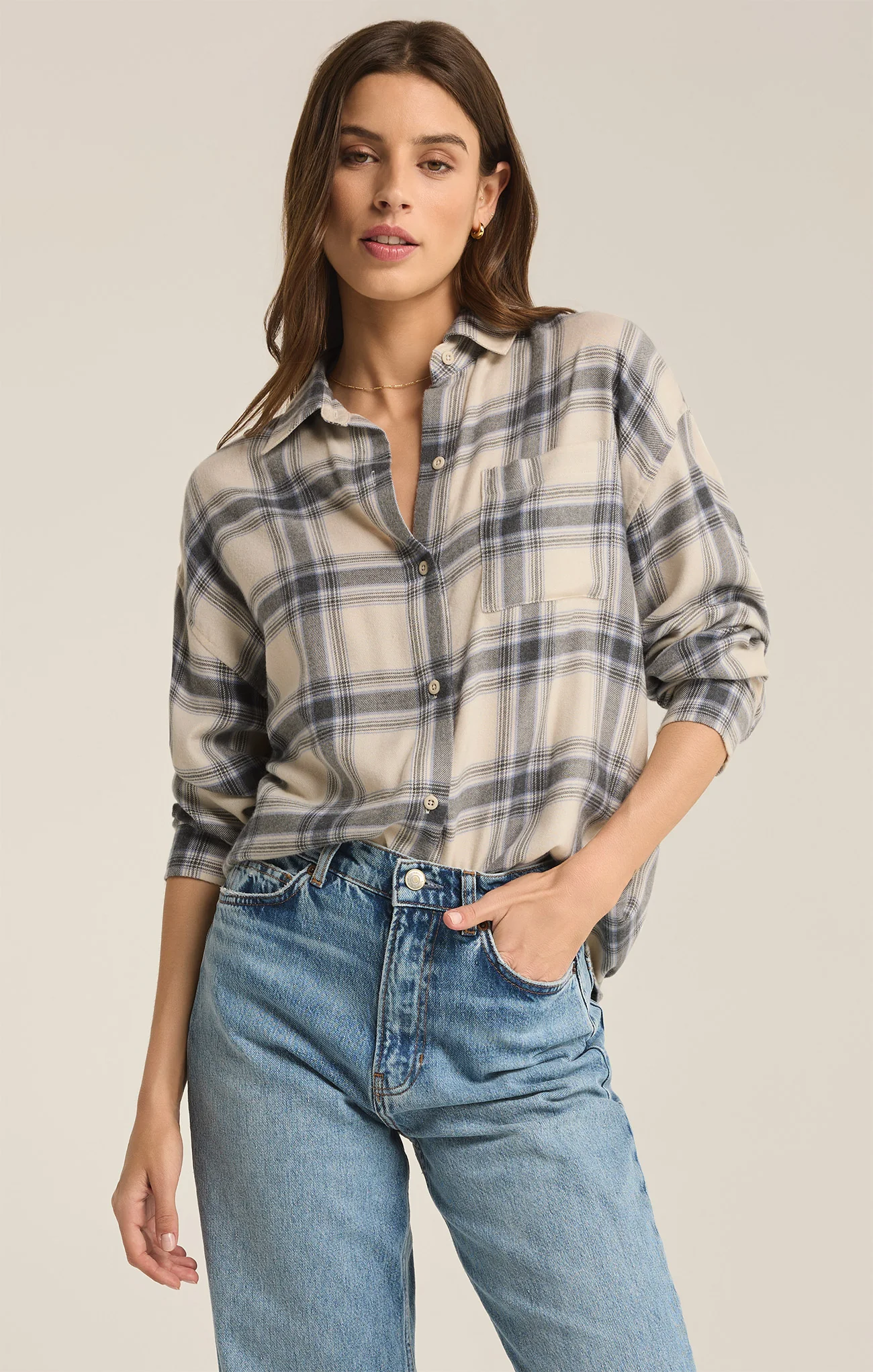 River Plaid Button Up - Image 59