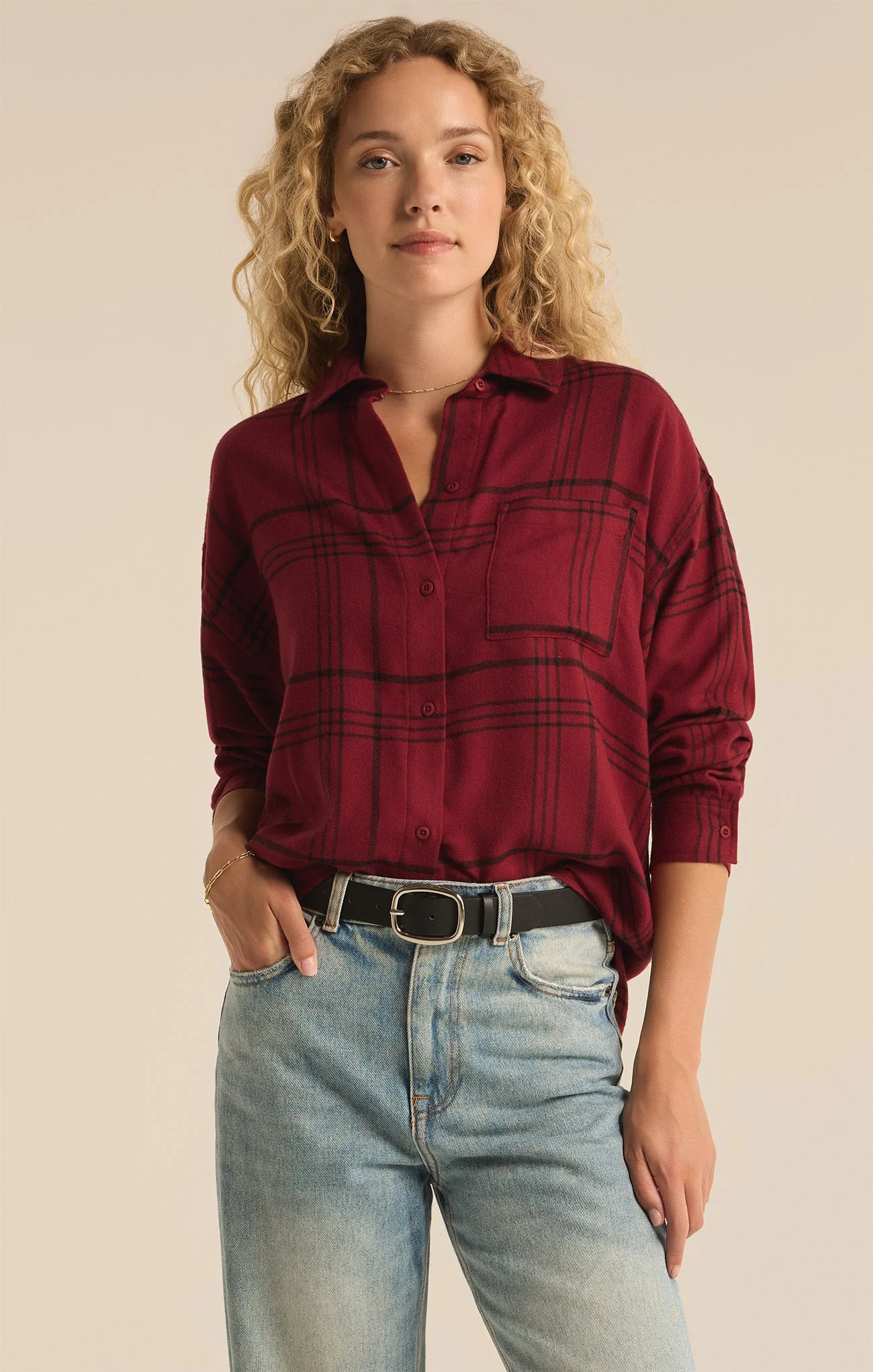 River Plaid Button Up - Image 60