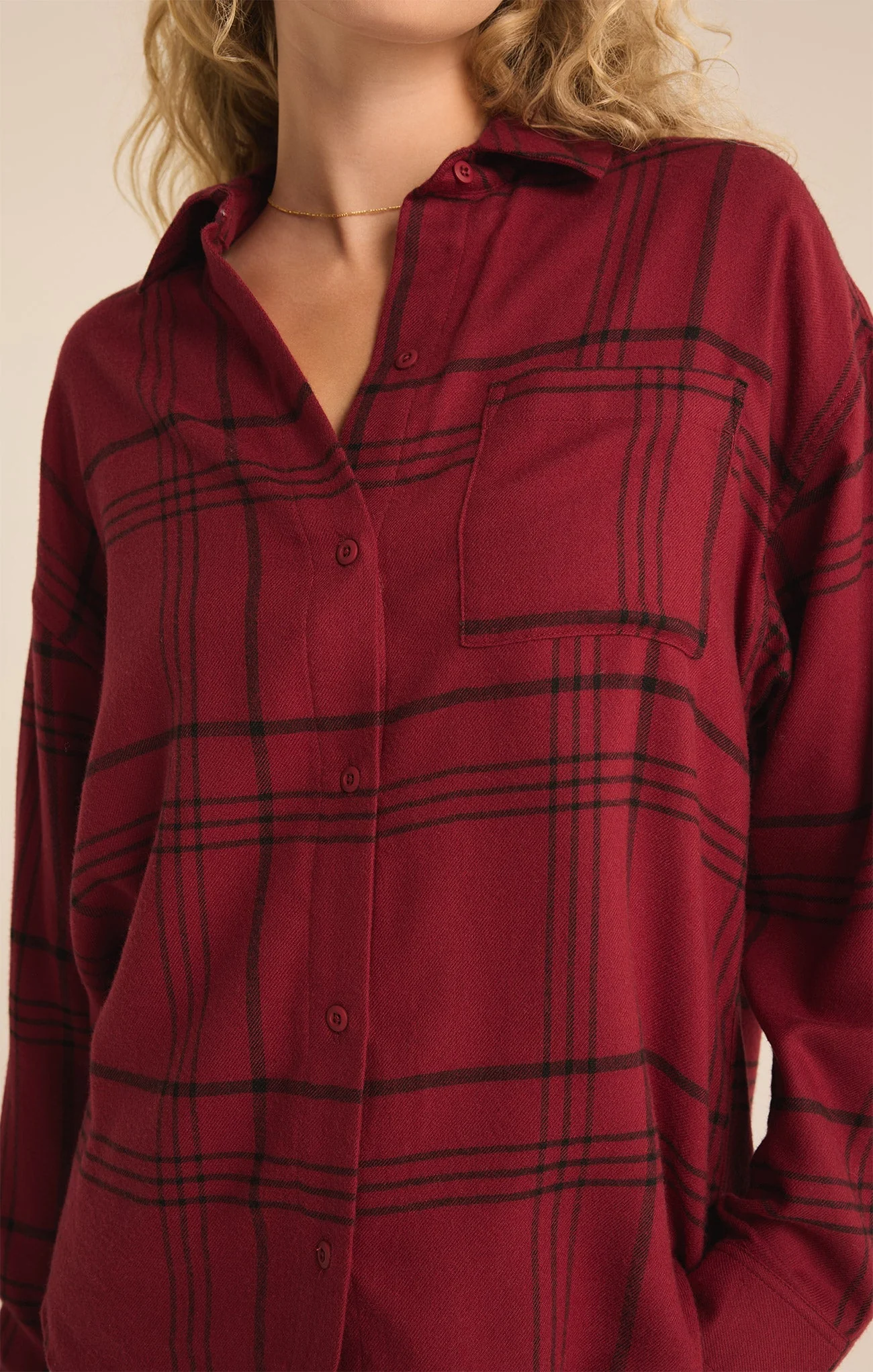 River Plaid Button Up - Image 64