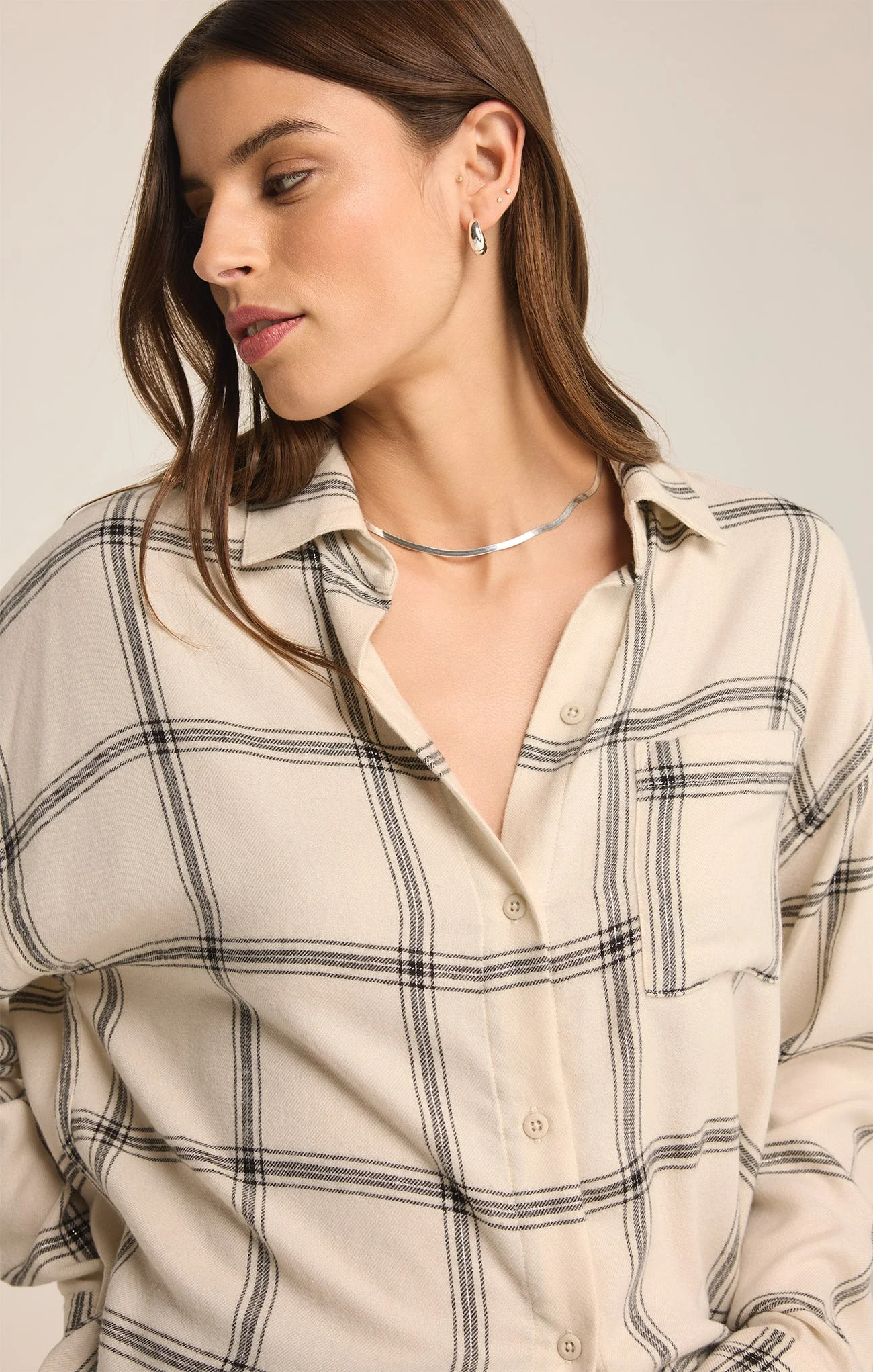 River Plaid Button Up - Image 70