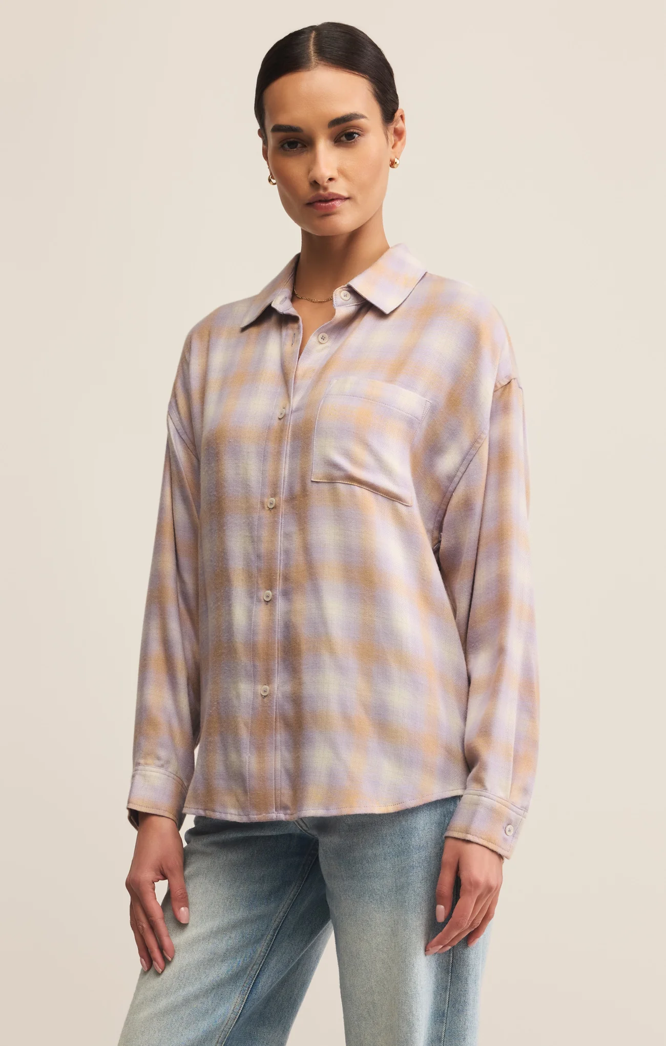 River Plaid Button Up - Image 74