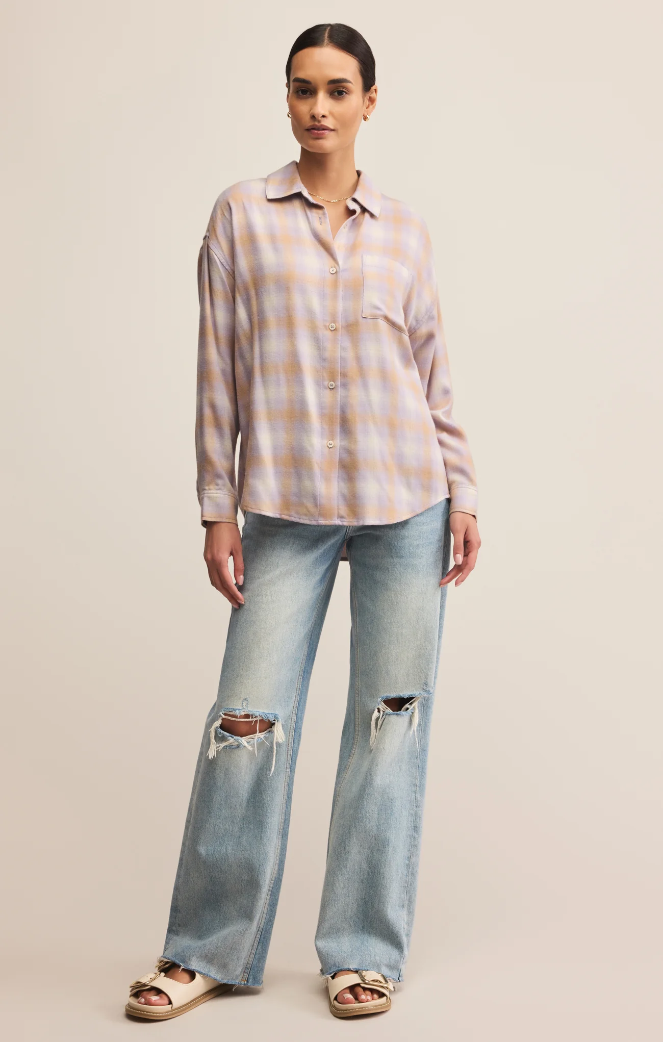 River Plaid Button Up - Image 75