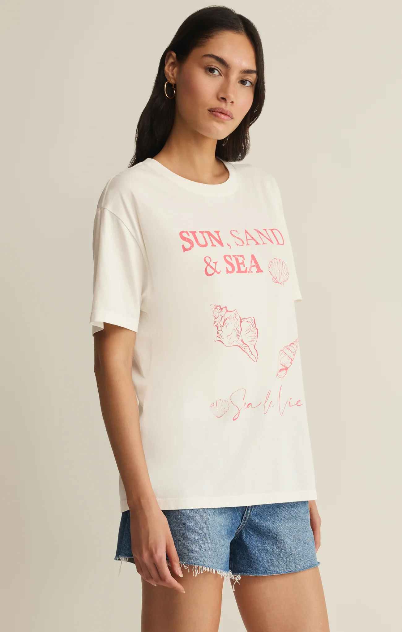 Sea La Vie Boyfriend Tee - Image 3