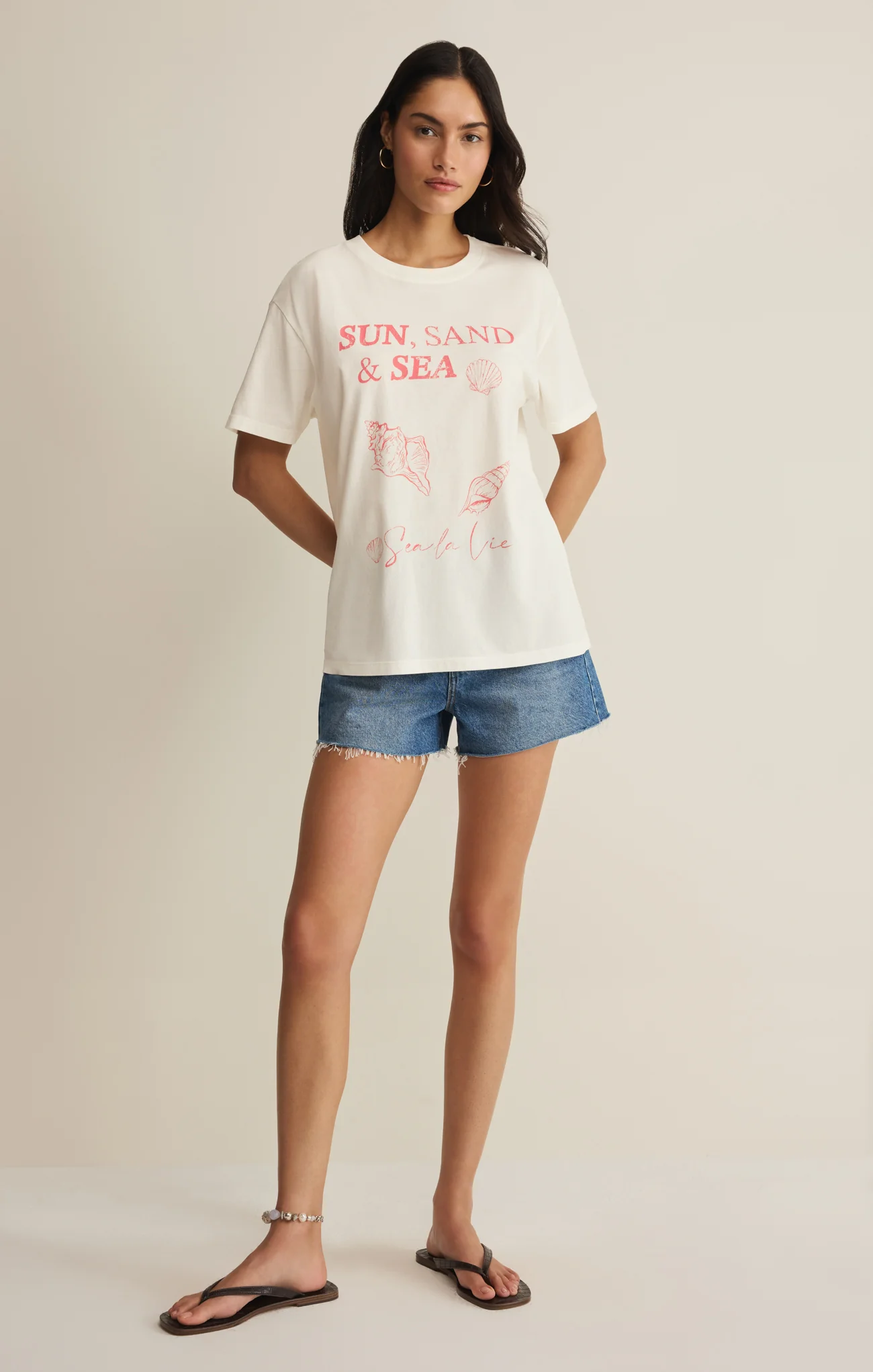 Sea La Vie Boyfriend Tee - Image 4