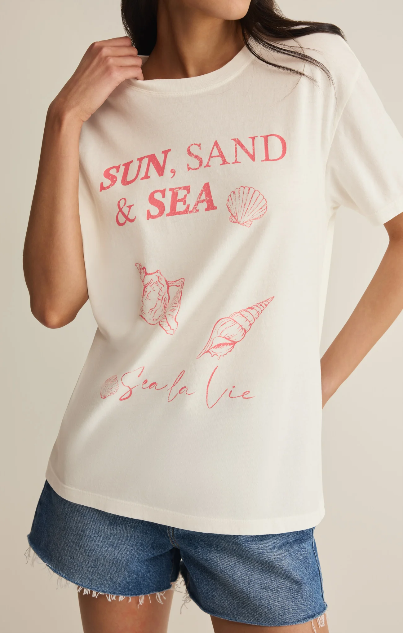 Sea La Vie Boyfriend Tee - Image 7