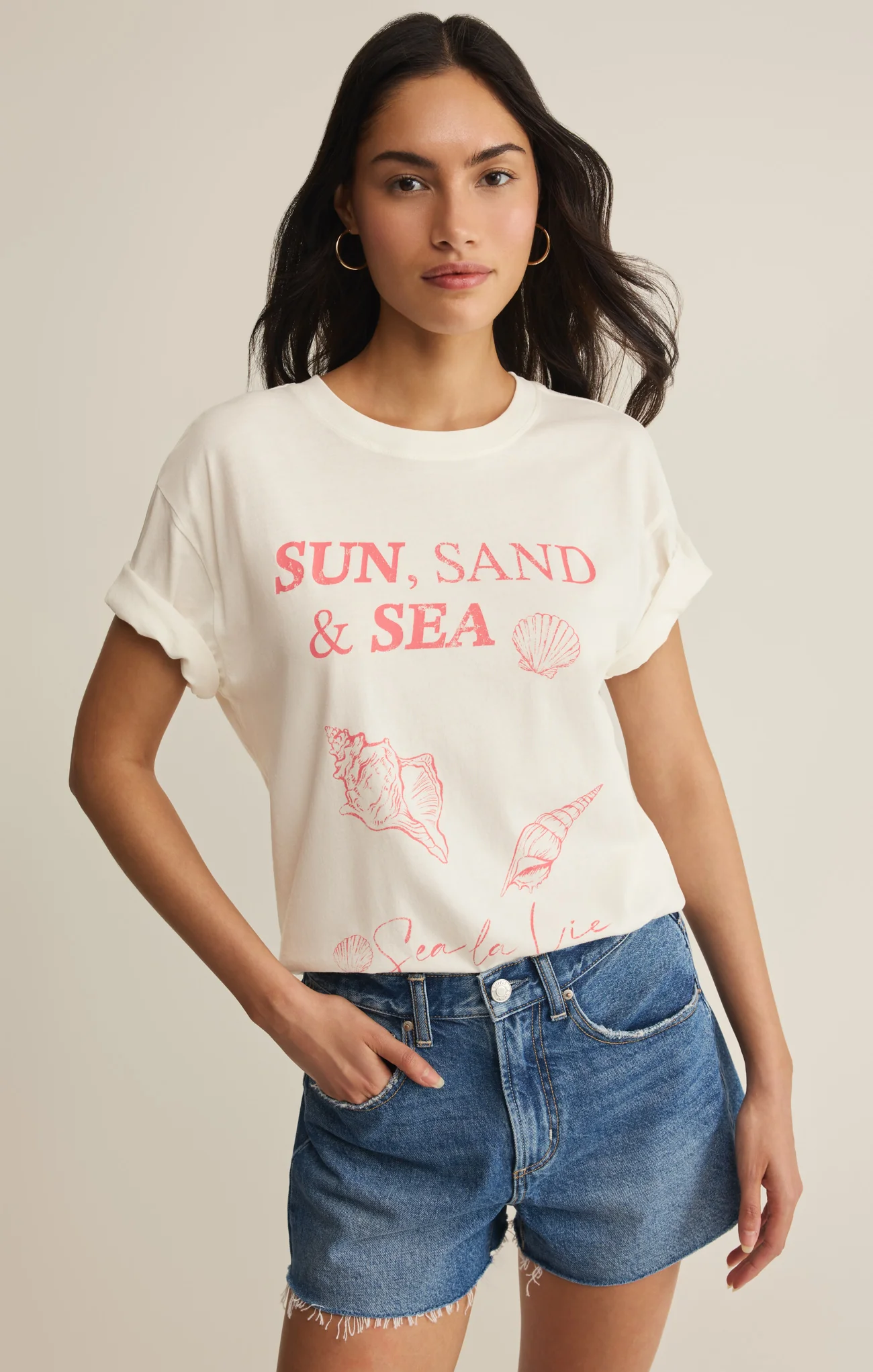 Sea La Vie Boyfriend Tee - Image 8