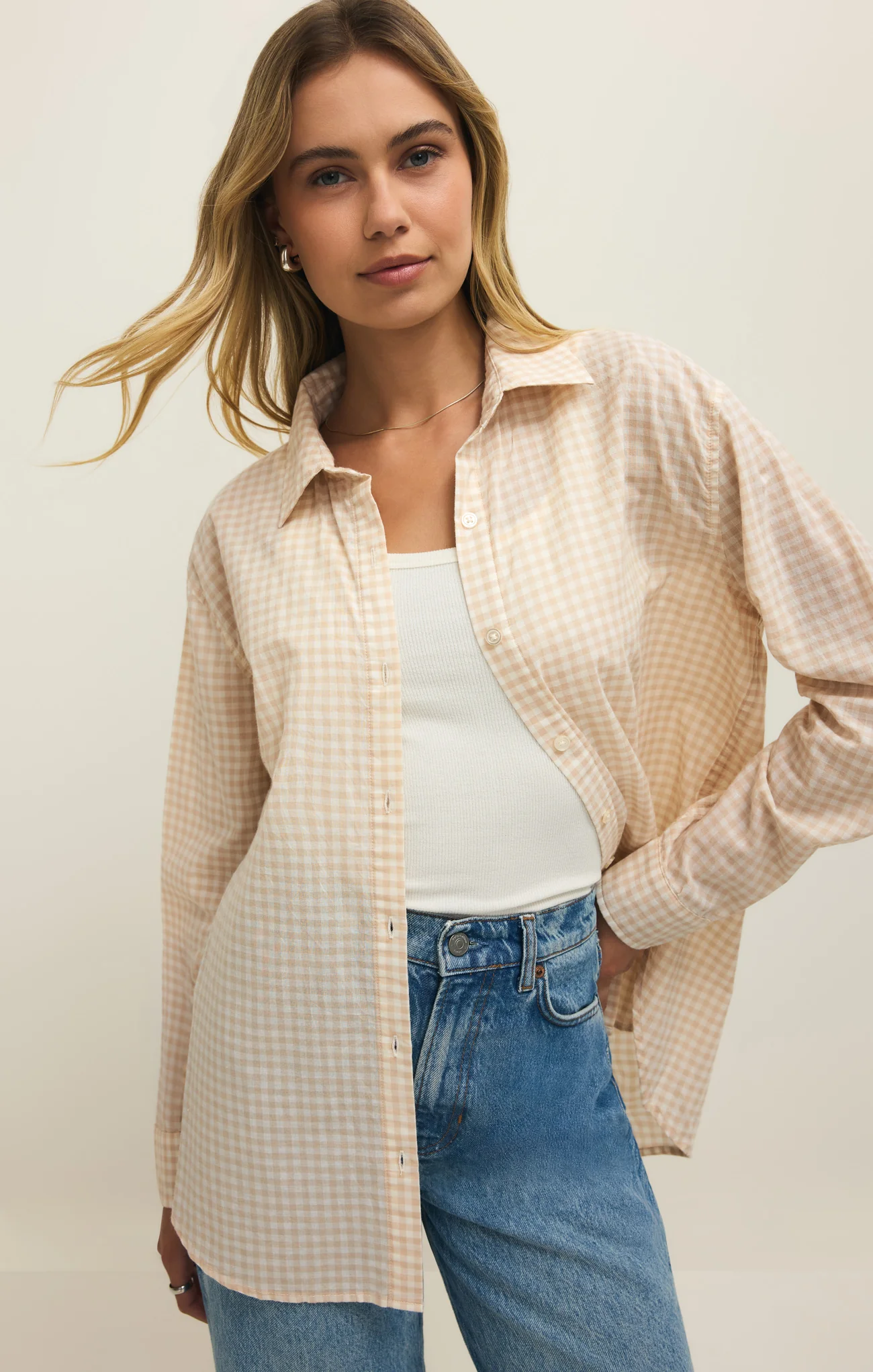 Seaport Gingham Button Up - Image 12
