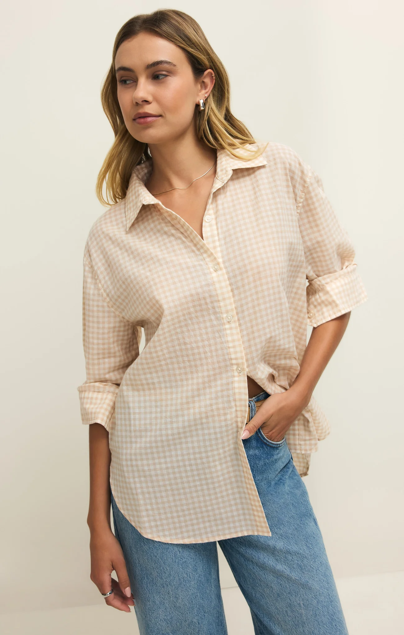 Seaport Gingham Button Up - Image 16