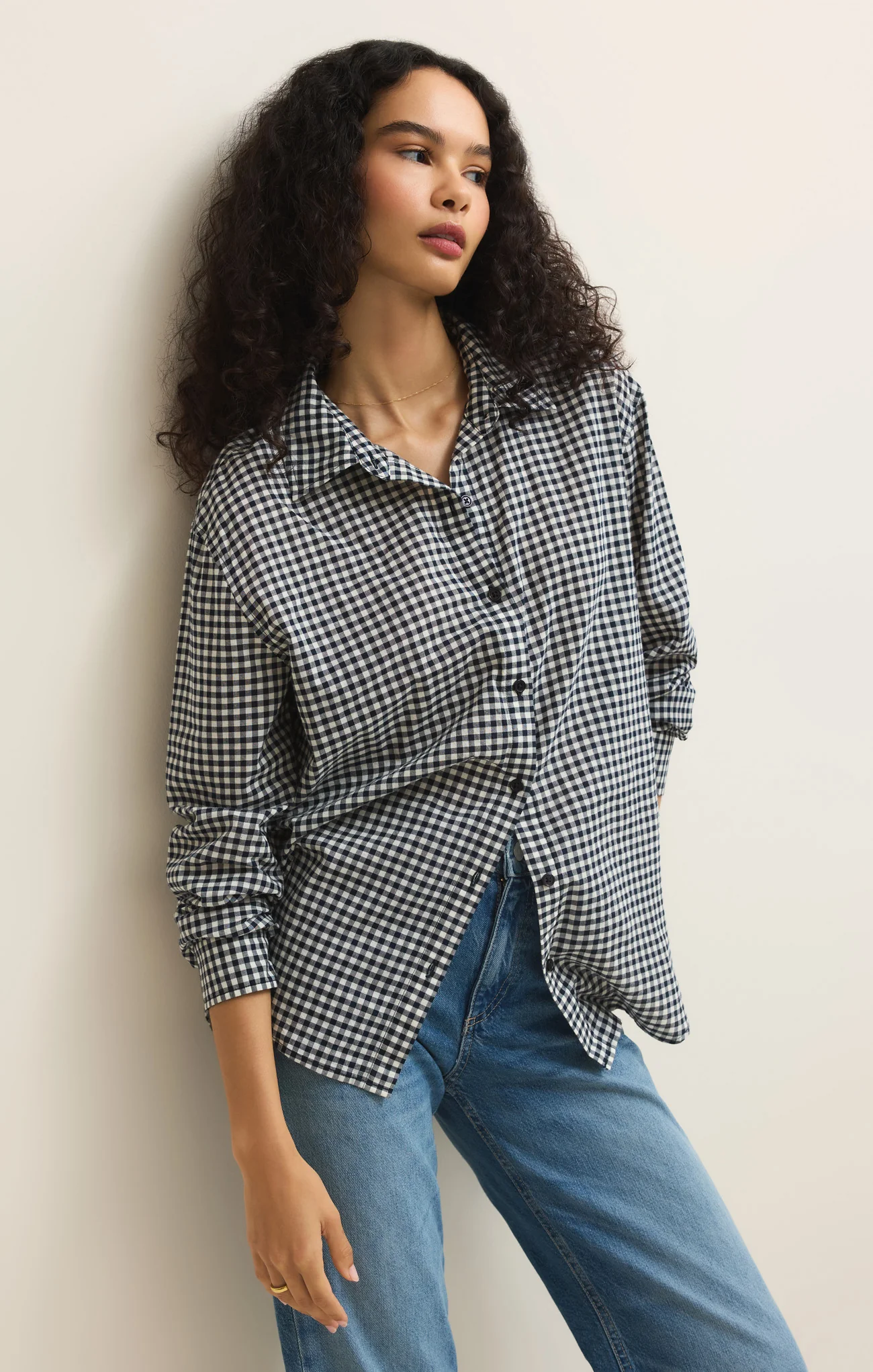 Seaport Gingham Button Up - Image 3
