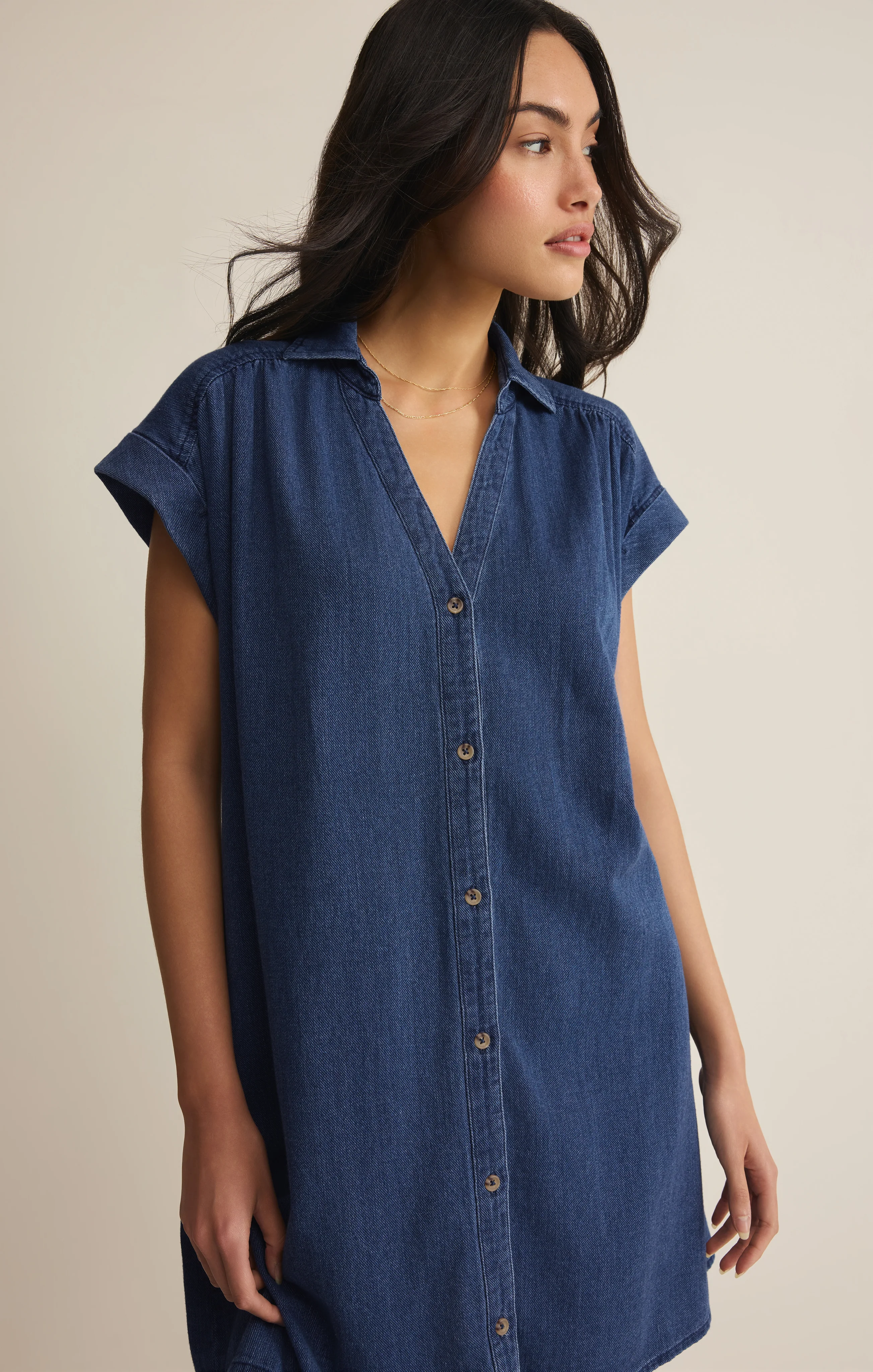Shellbound Twill Dress - Image 7