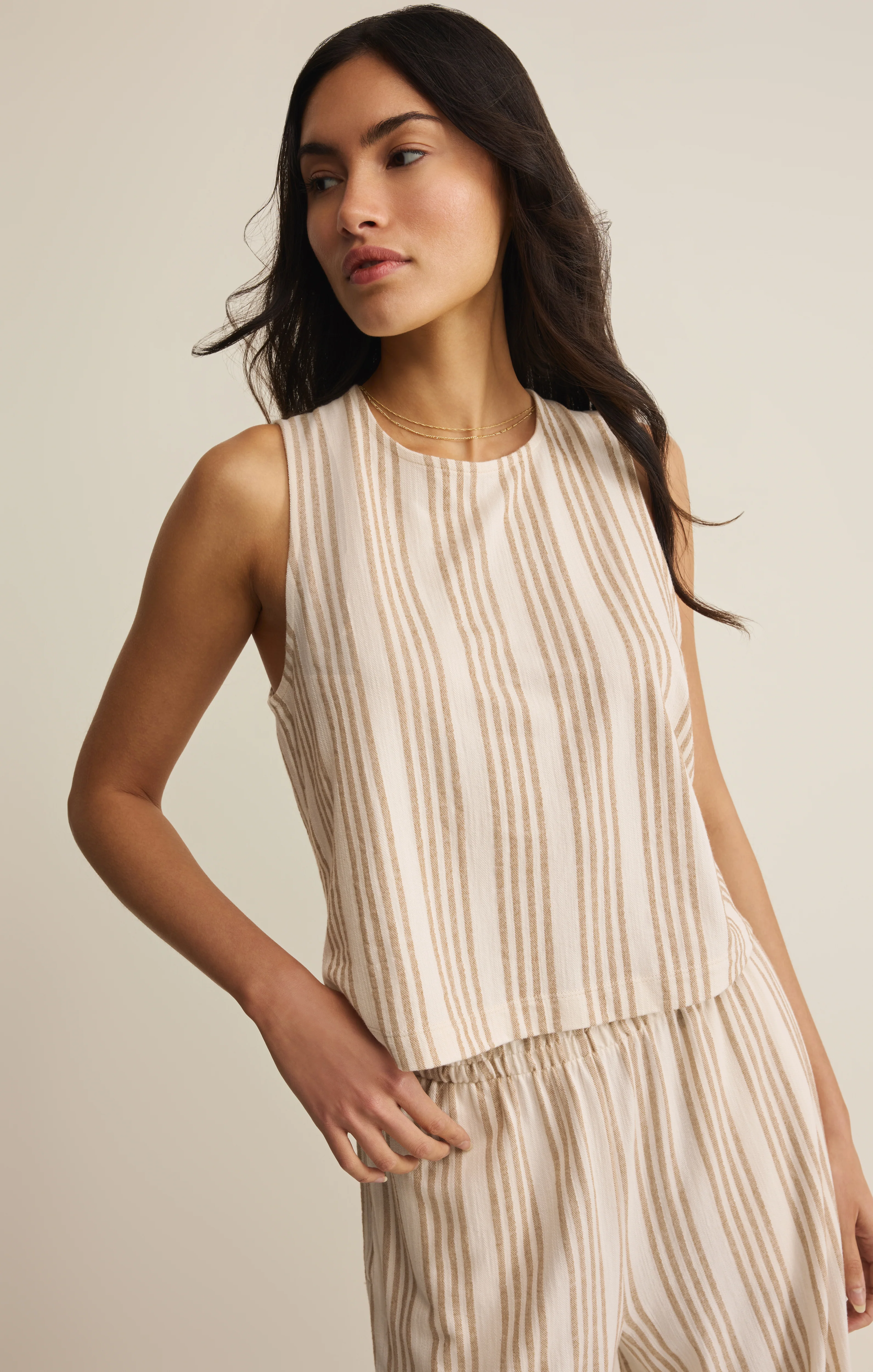 Sloane Knit Striped Tank Top - Image 8