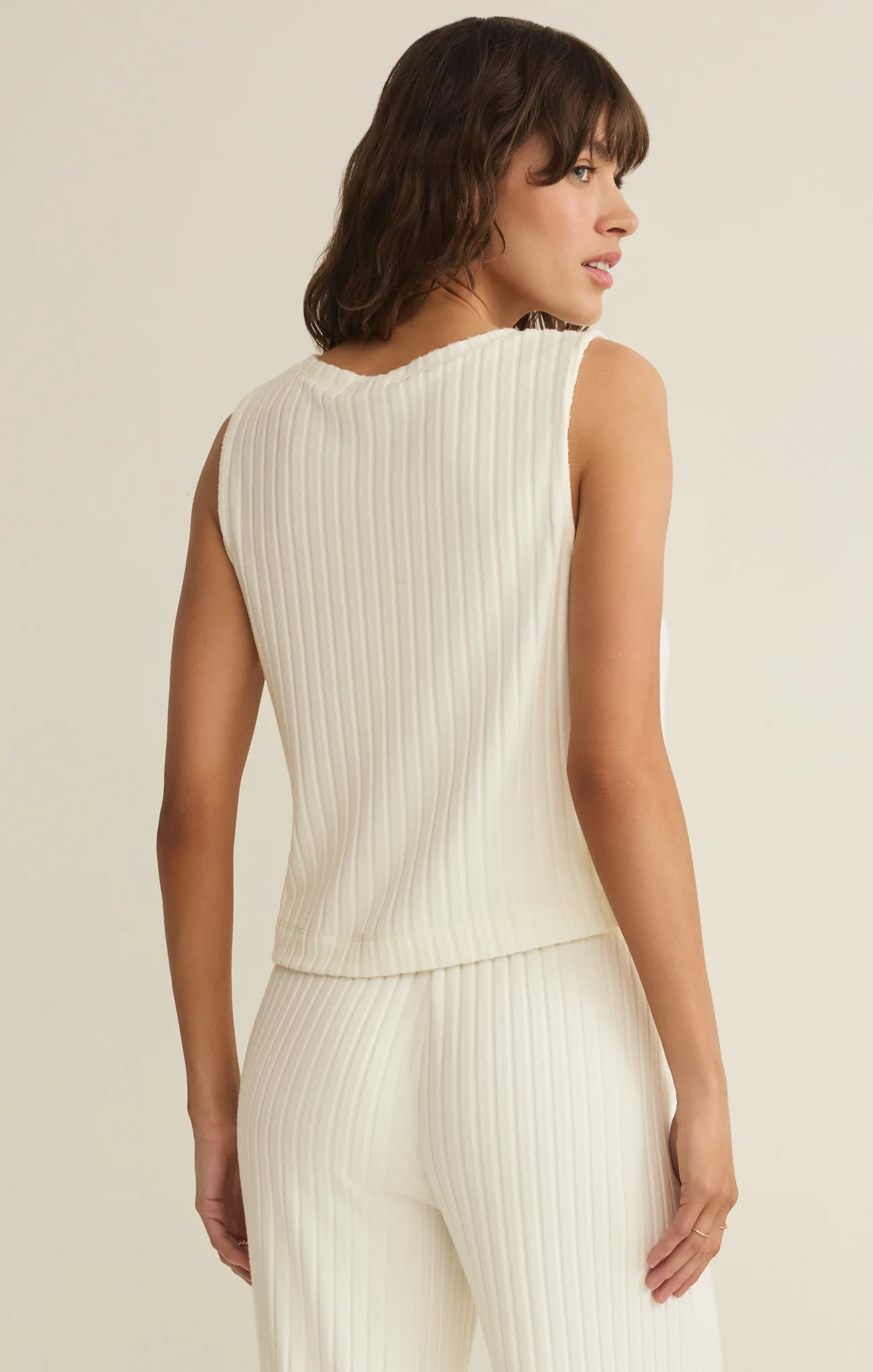Sloane V-Neck Rib Tank - Image 4