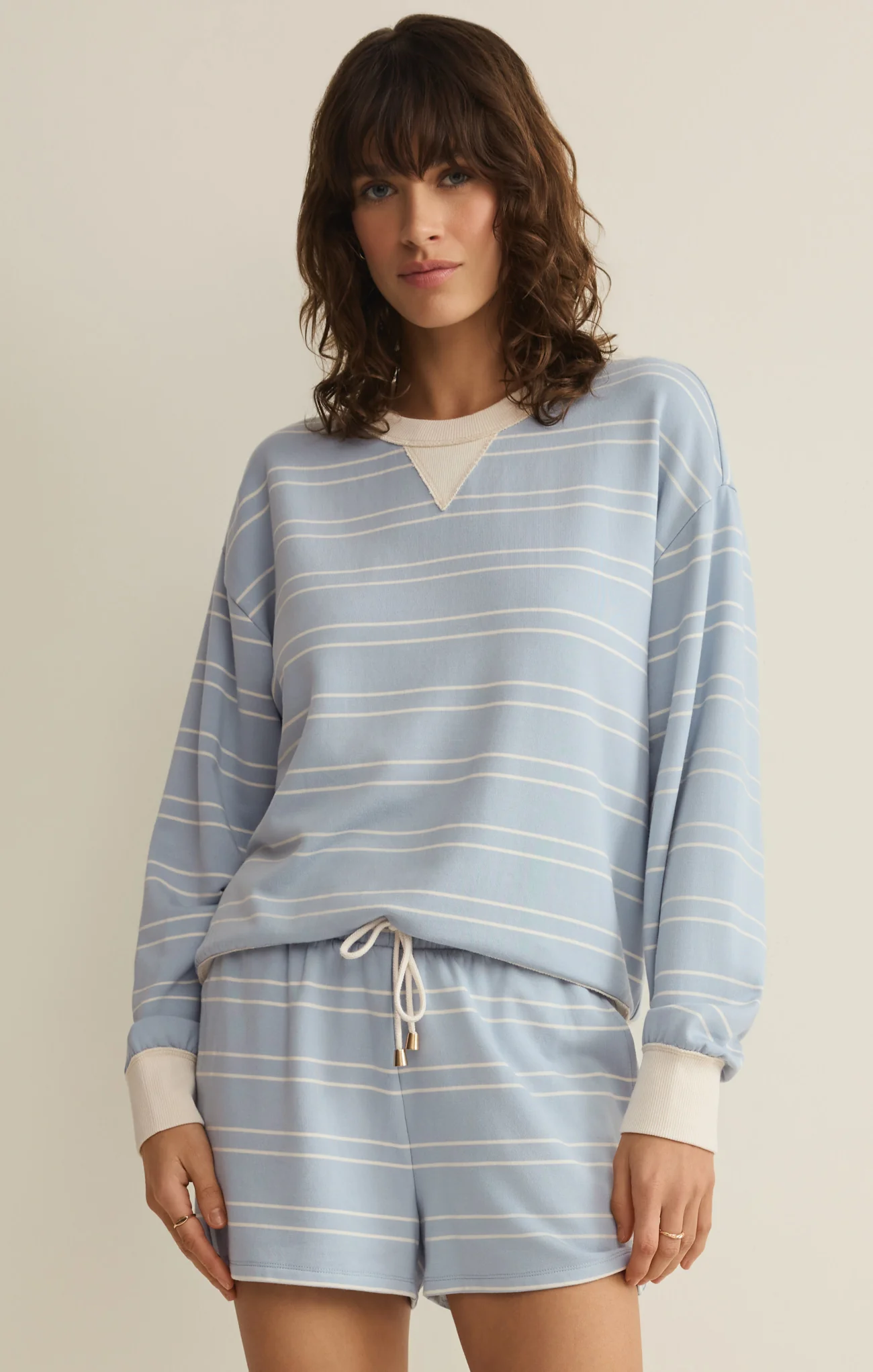 Stand Out Striped Modal Sweatshirt - Image 10