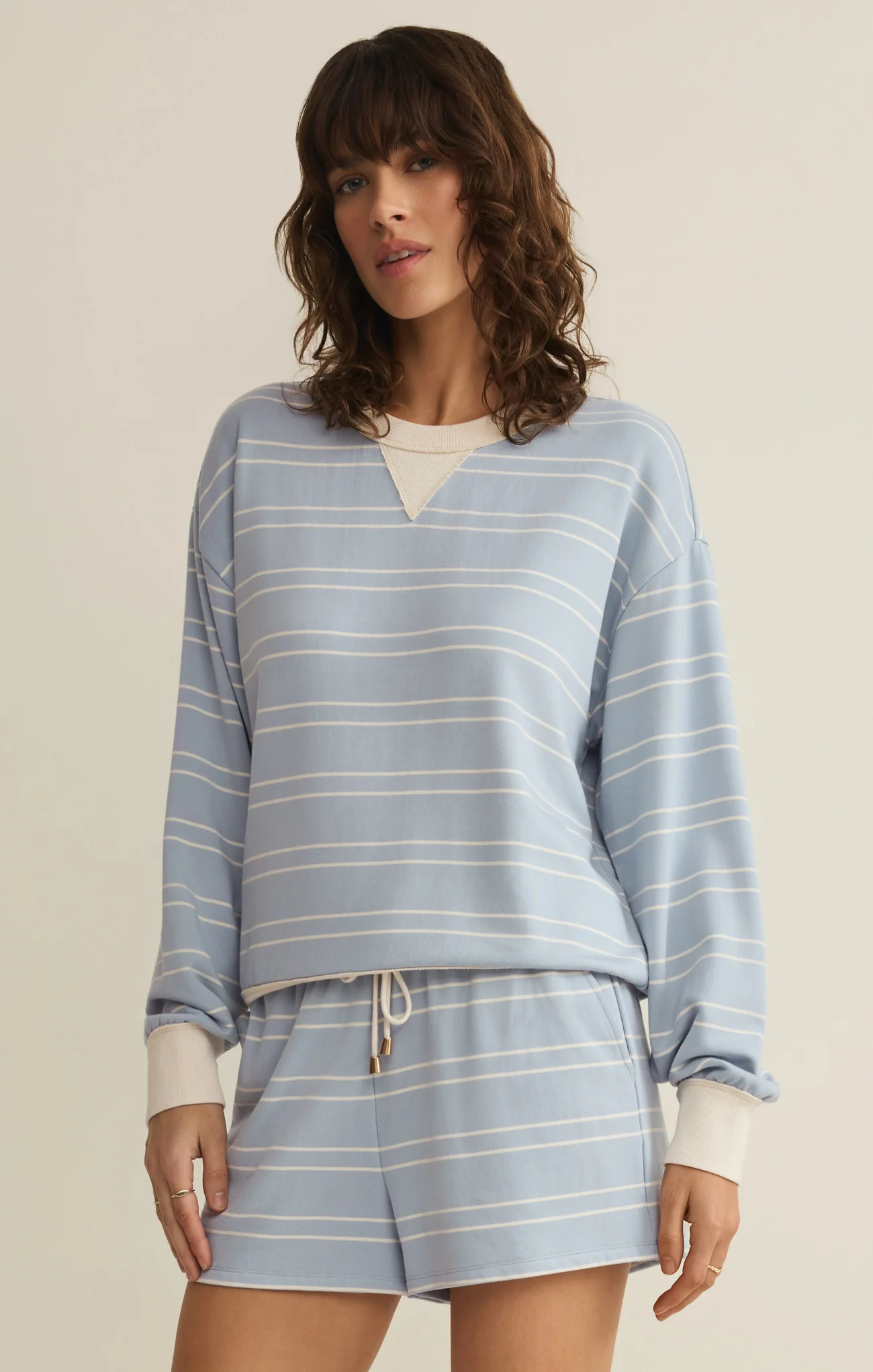 Stand Out Striped Modal Sweatshirt - Image 12