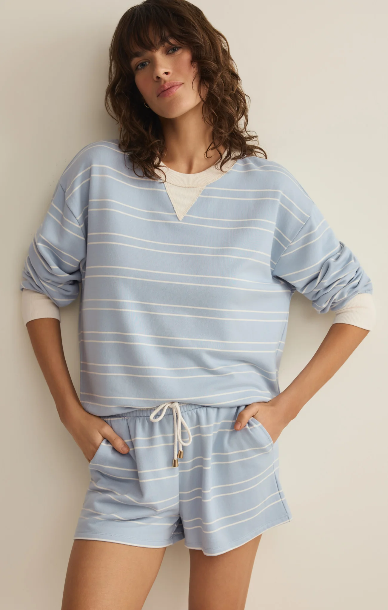 Stand Out Striped Modal Sweatshirt - Image 16