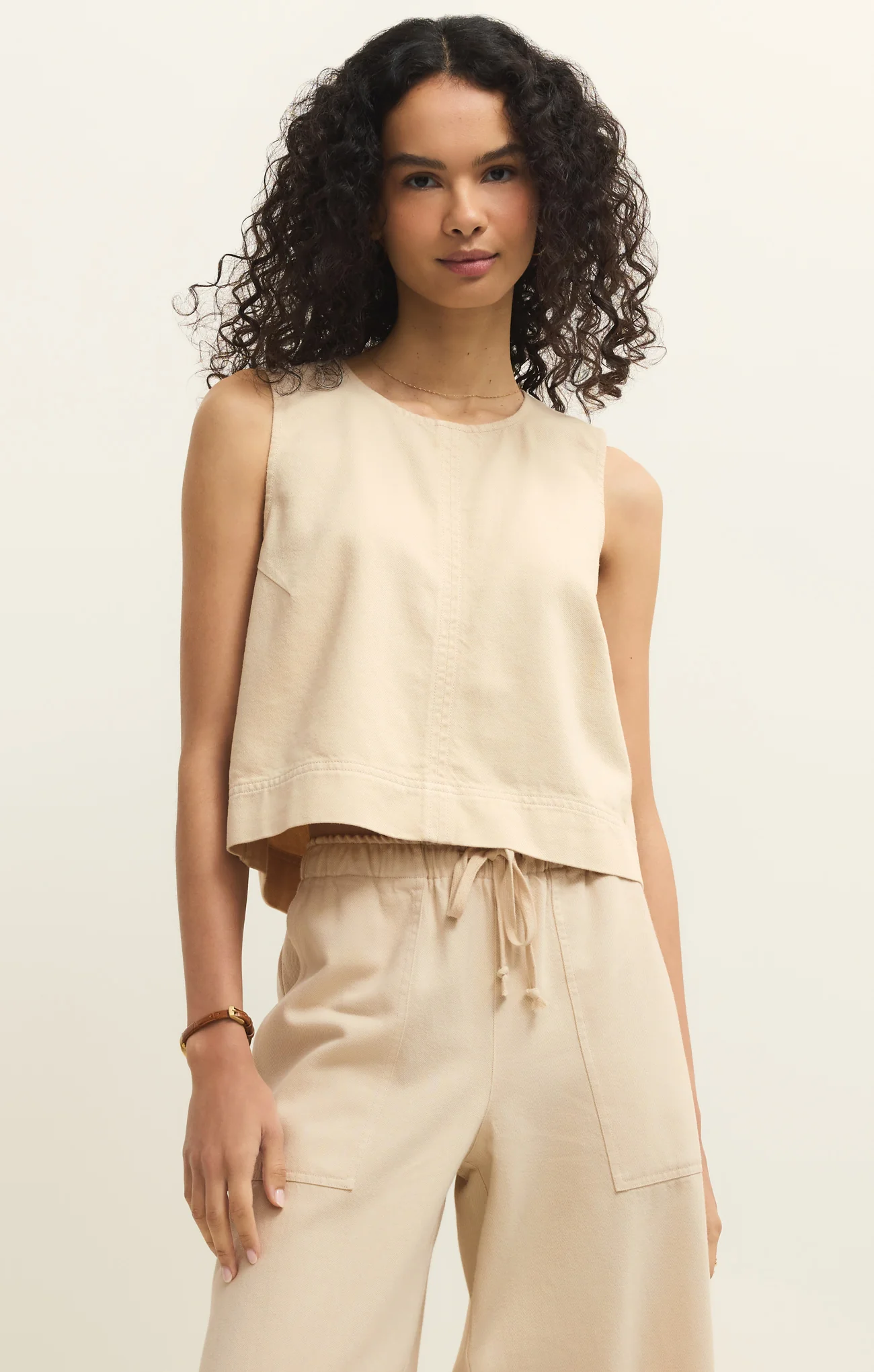 Sun Seeker Twill Cropped Tank - Image 11