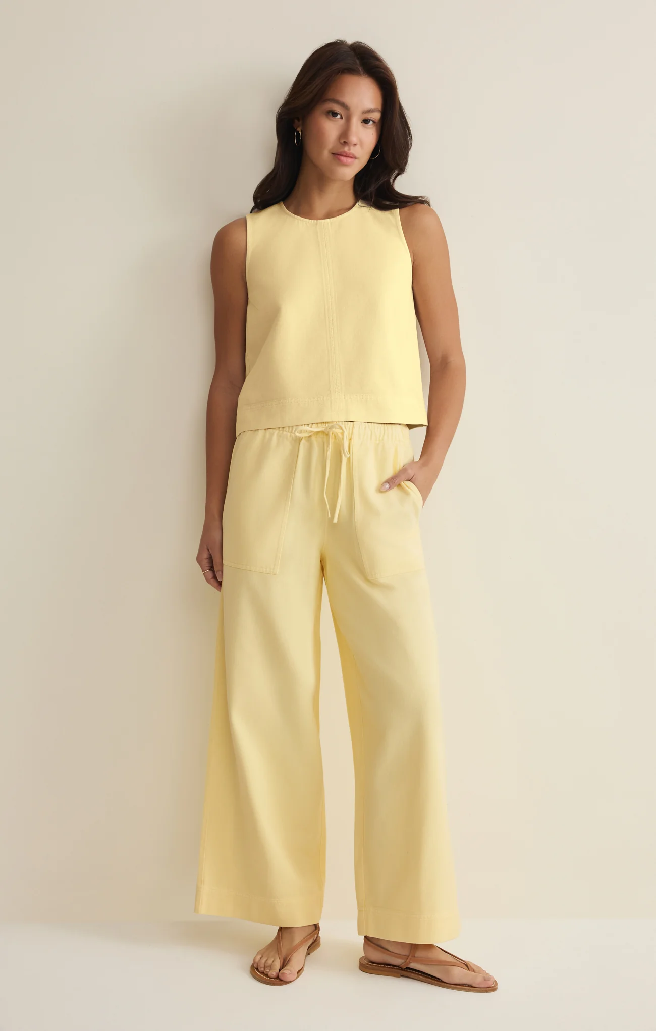 Sun Seeker Twill Cropped Tank - Image 17
