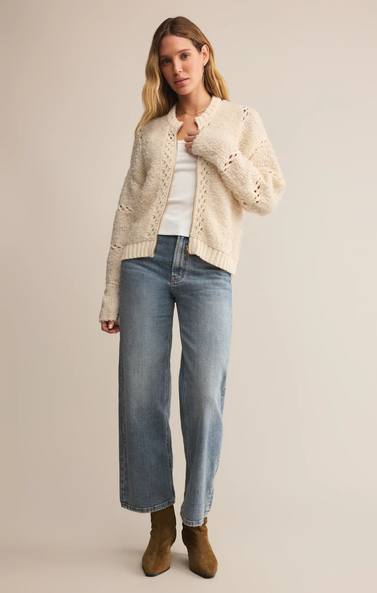 Sundance Zip-Up Sweater Jacket - Image 15