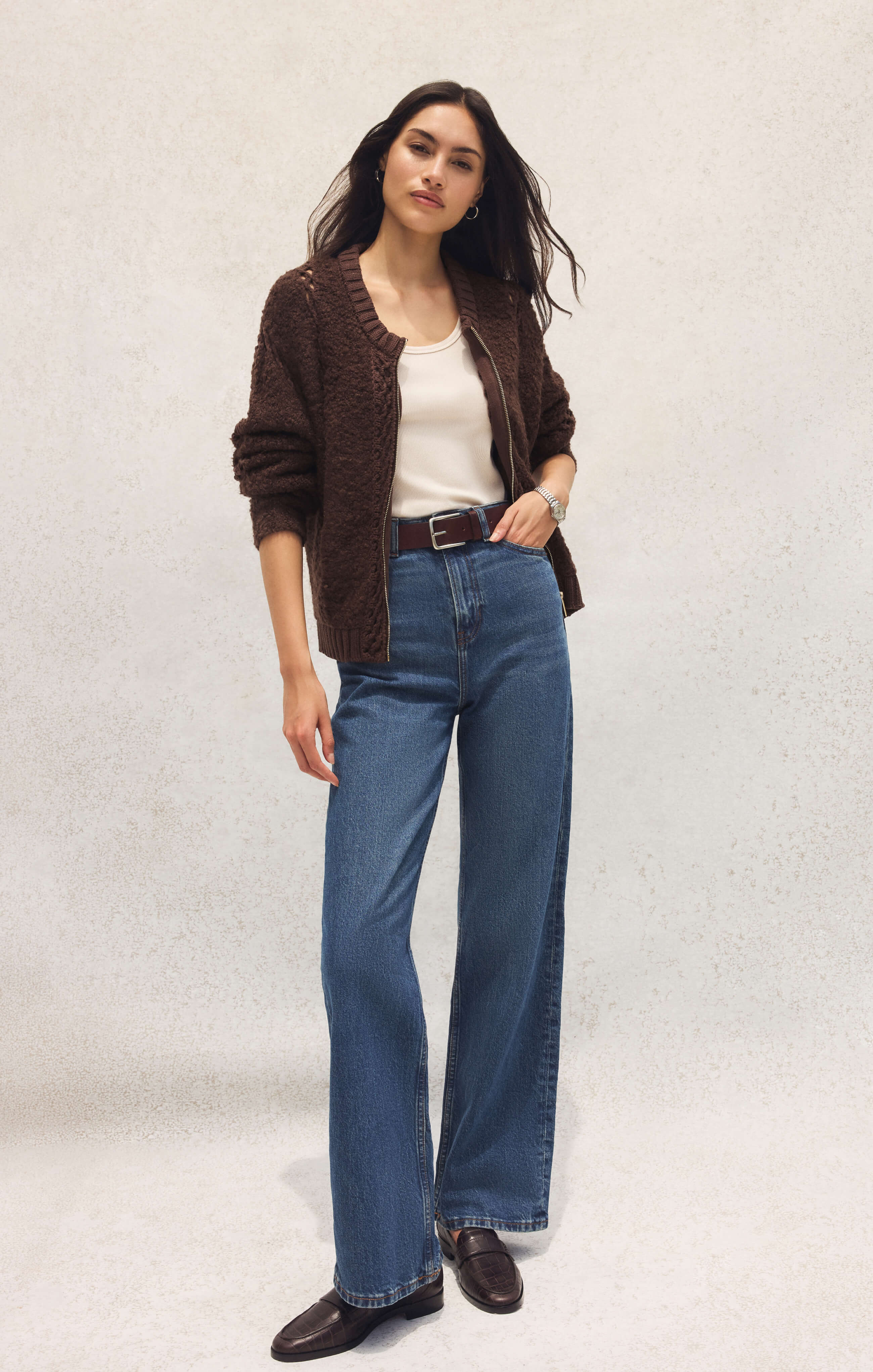 Sundance Zip-Up Sweater Jacket - Image 7