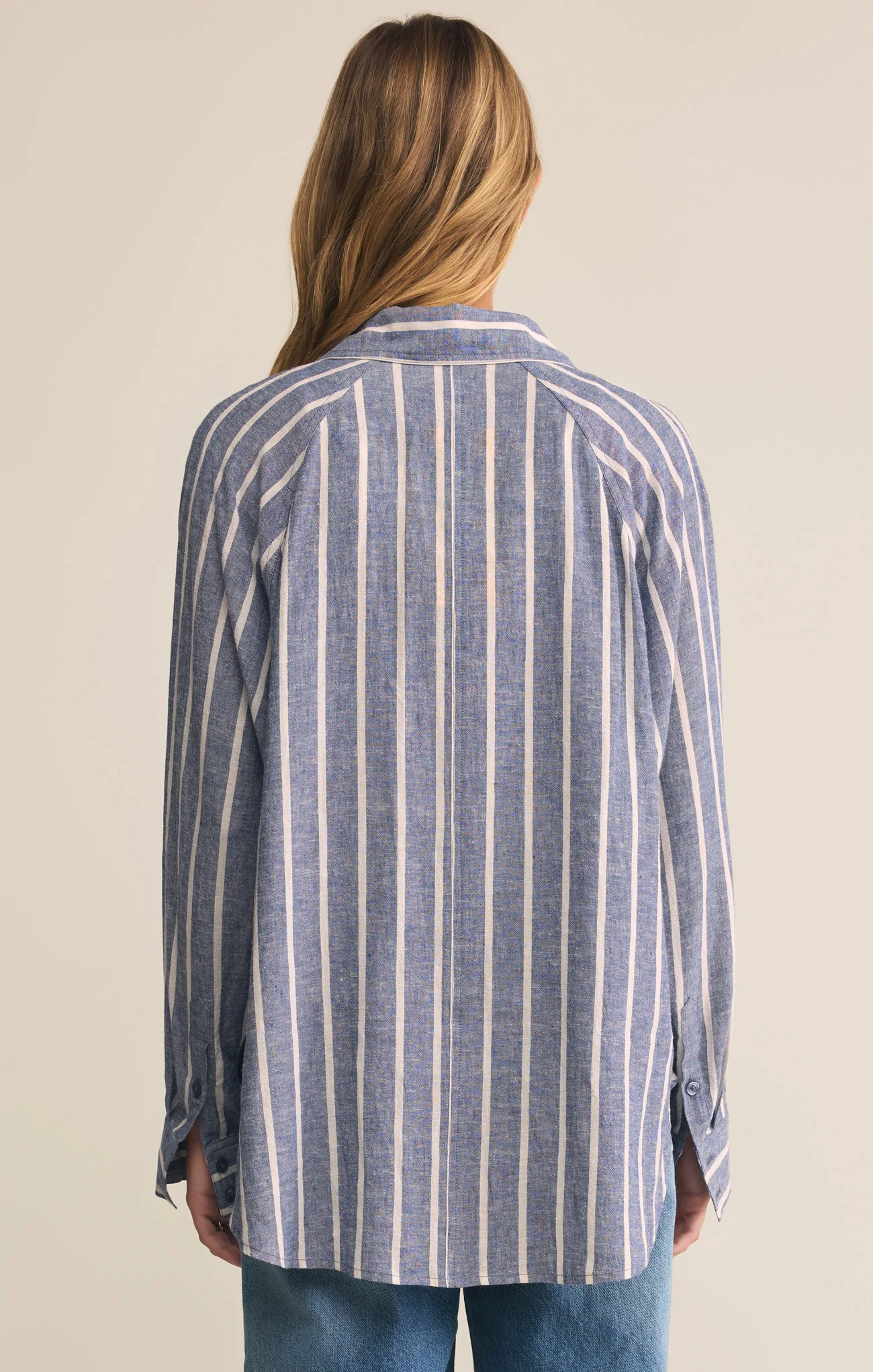 The Perfect Linen Striped Top - Image 37