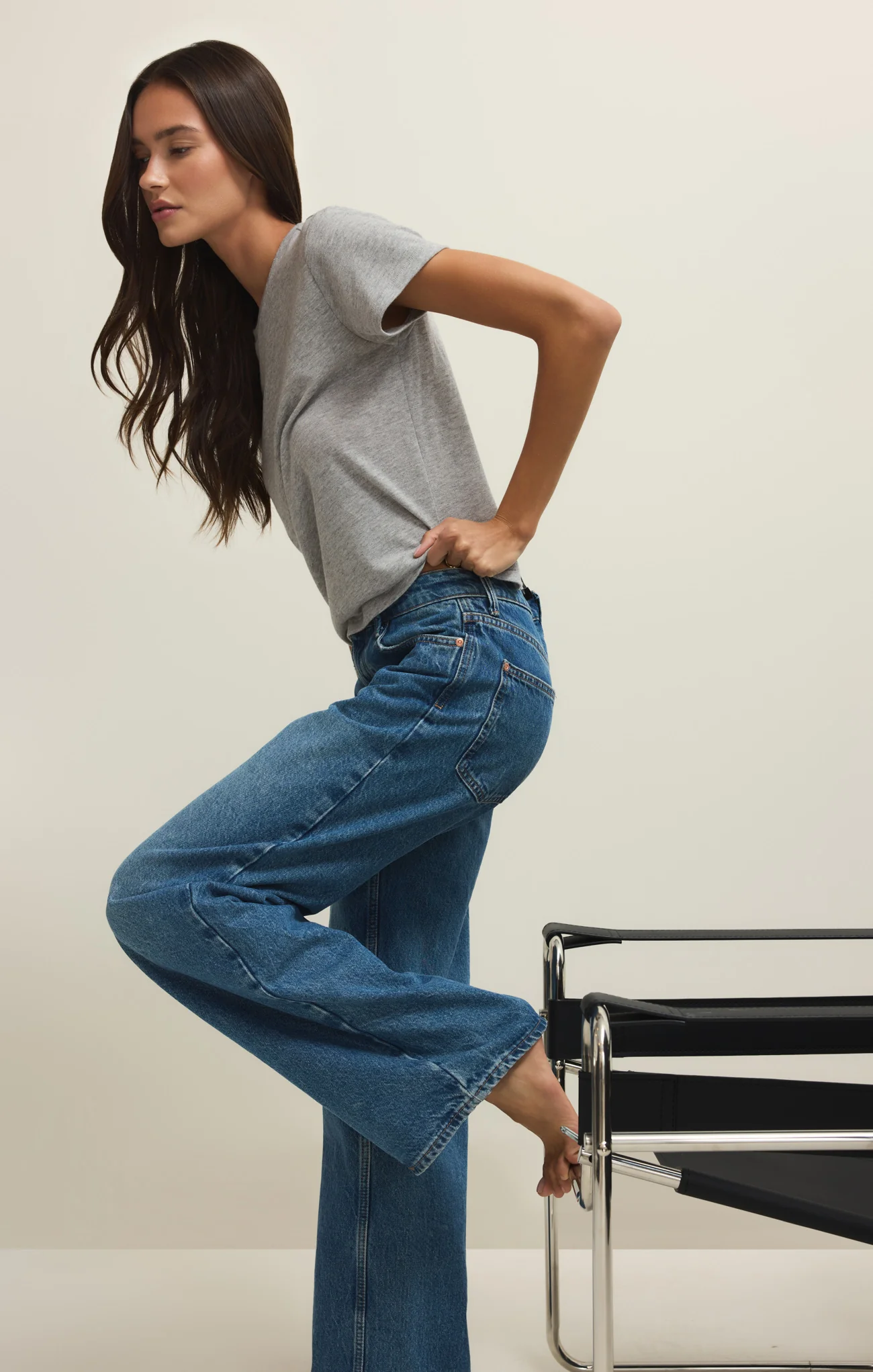Tourist Airy Knit Jersey Tee - Image 22