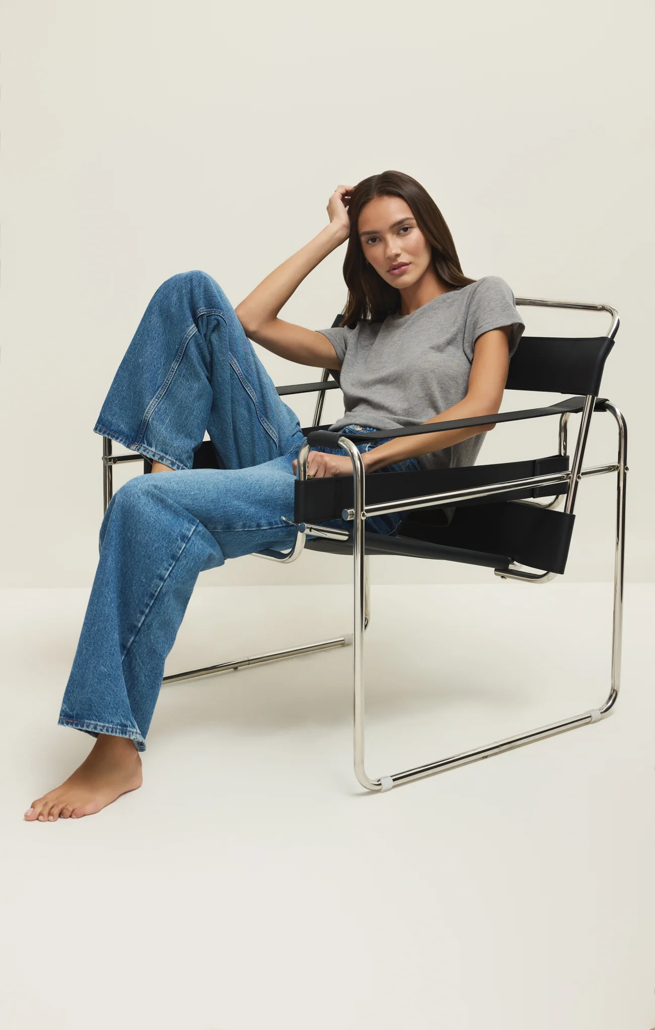 Tourist Airy Knit Jersey Tee - Image 23