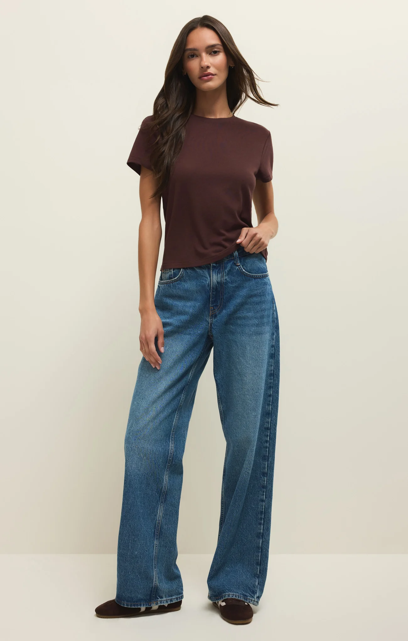 Tourist Airy Knit Jersey Tee - Image 4