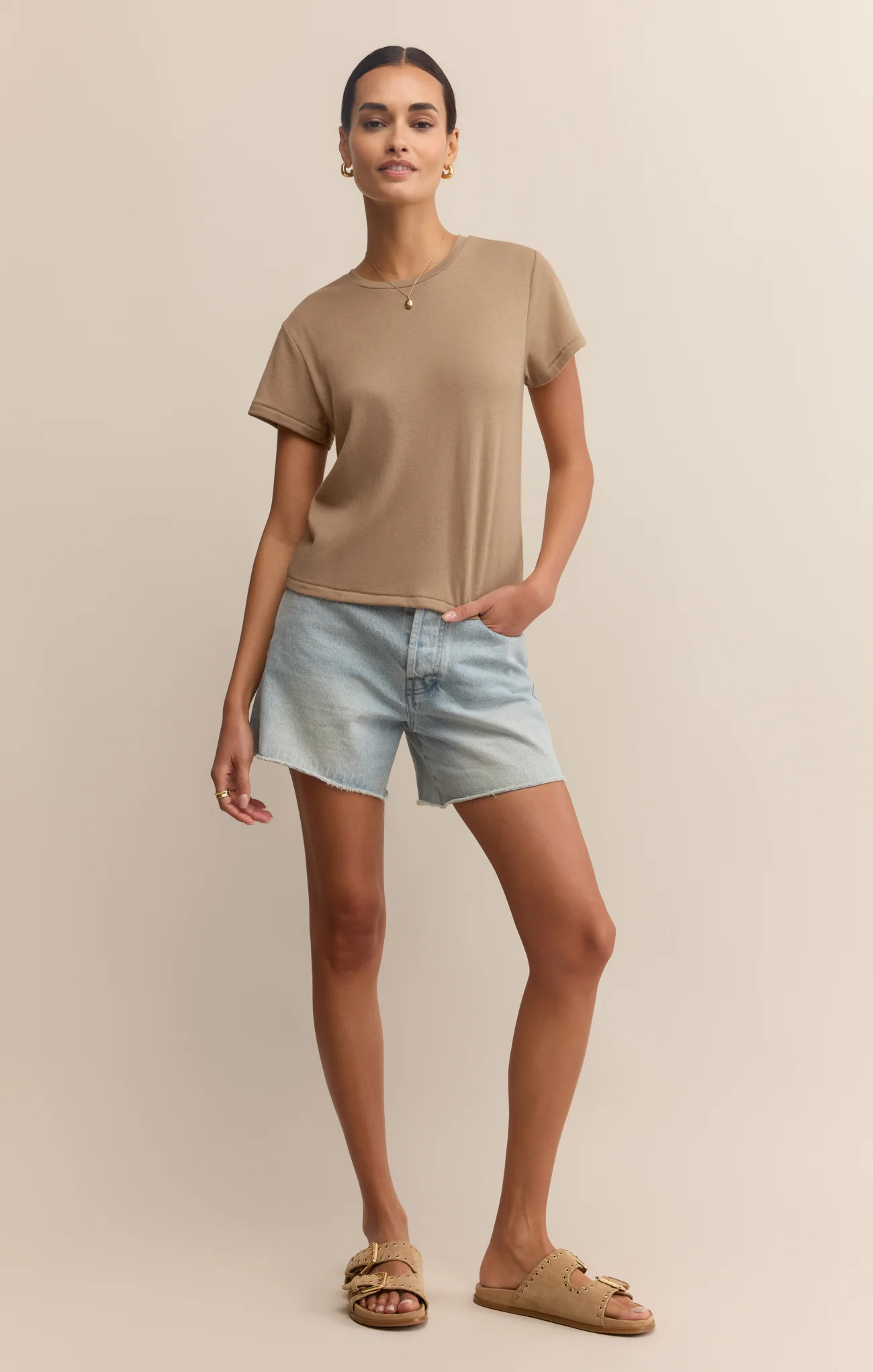 Tourist Airy Knit Jersey Tee - Image 47