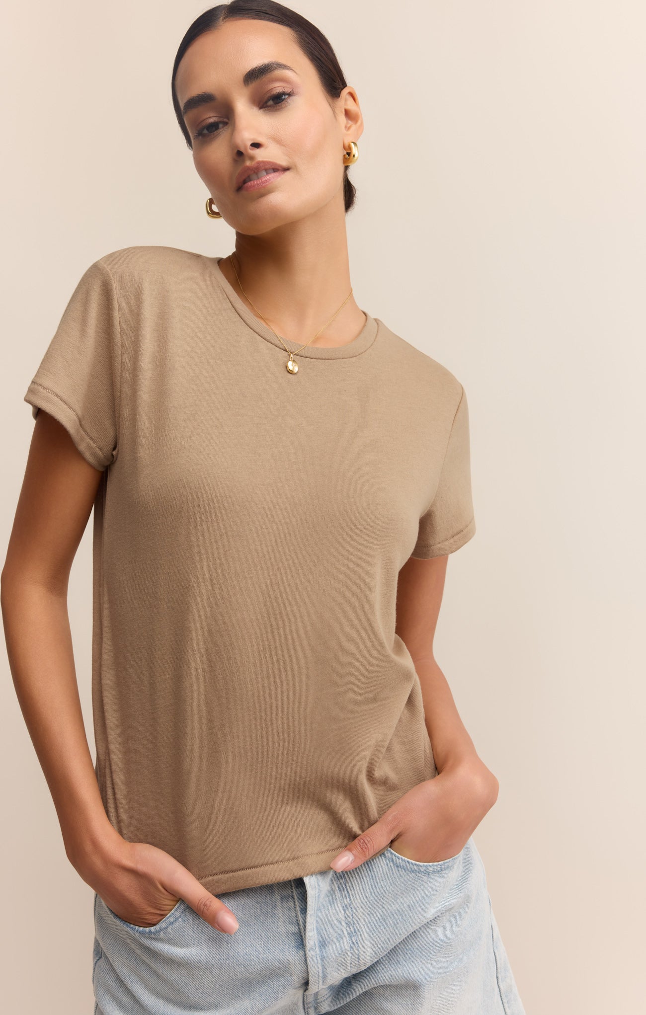 Tourist Airy Knit Jersey Tee - Image 53