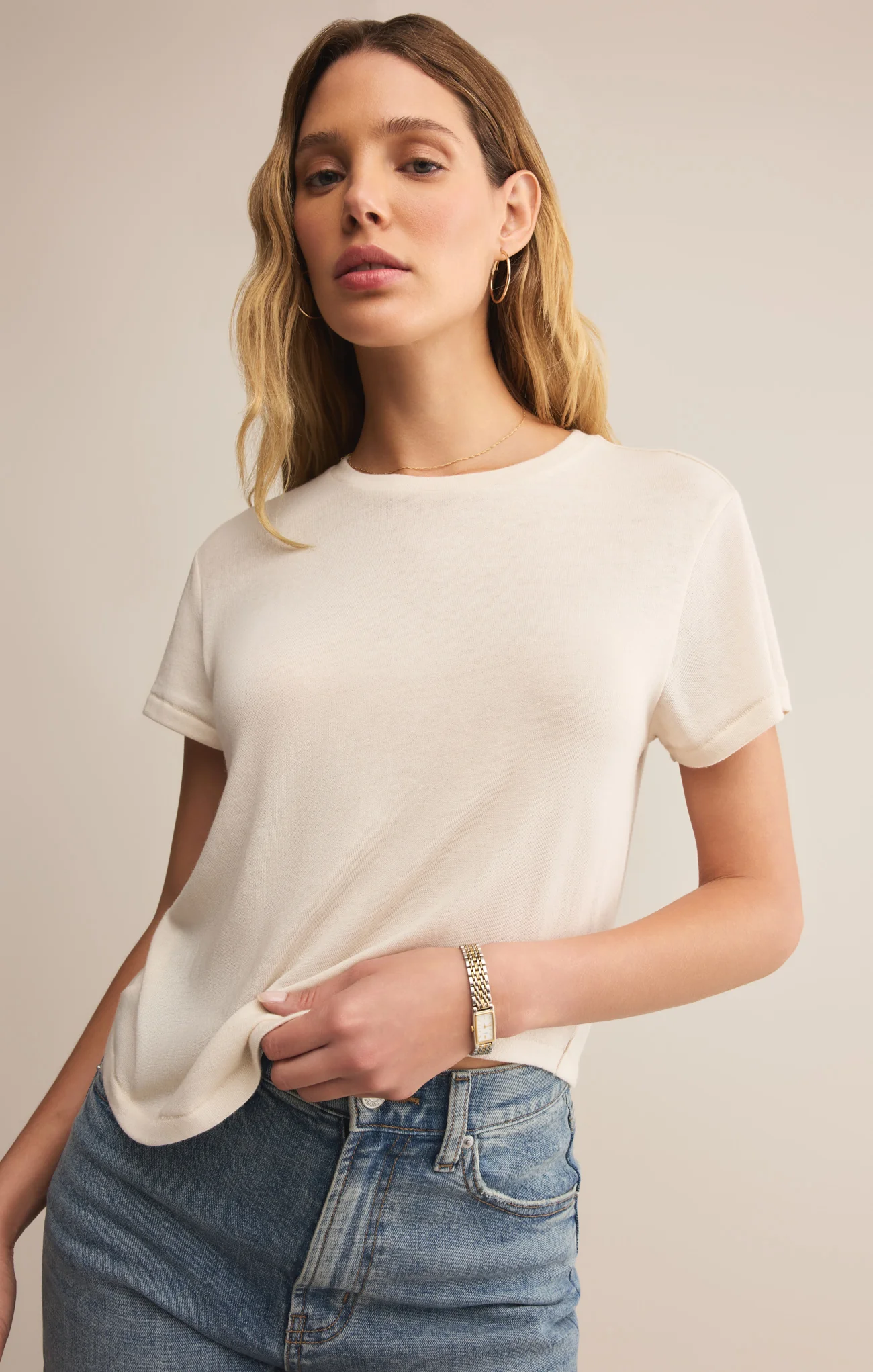 Tourist Airy Knit Jersey Tee - Image 58