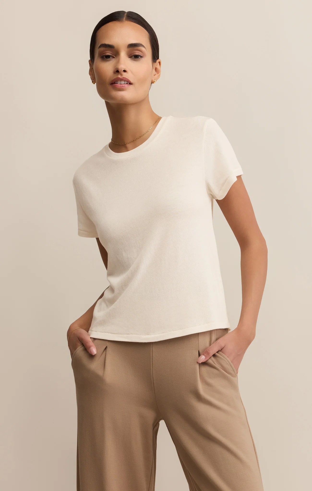 Tourist Airy Knit Jersey Tee - Image 77