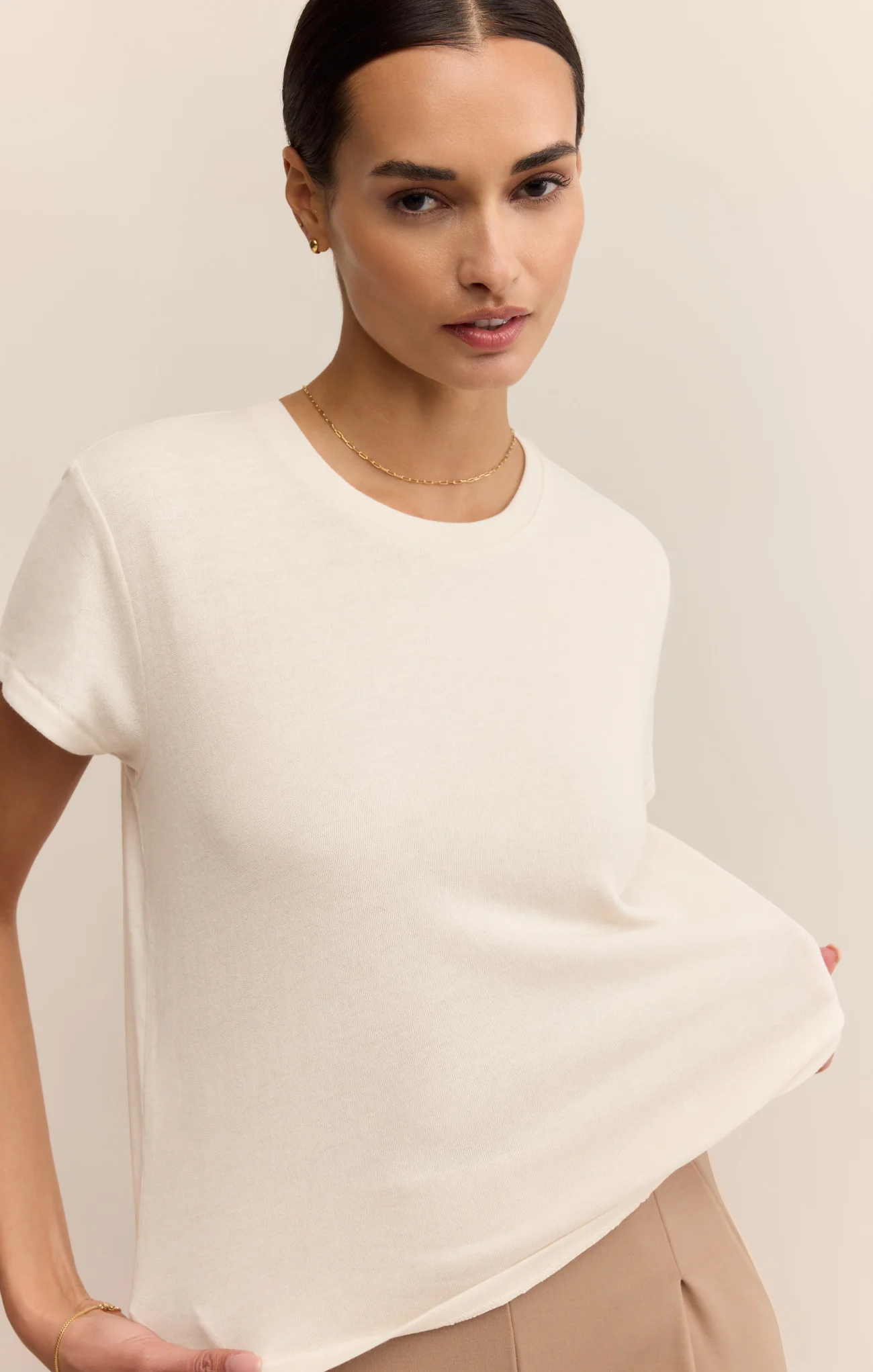 Tourist Airy Knit Jersey Tee - Image 81