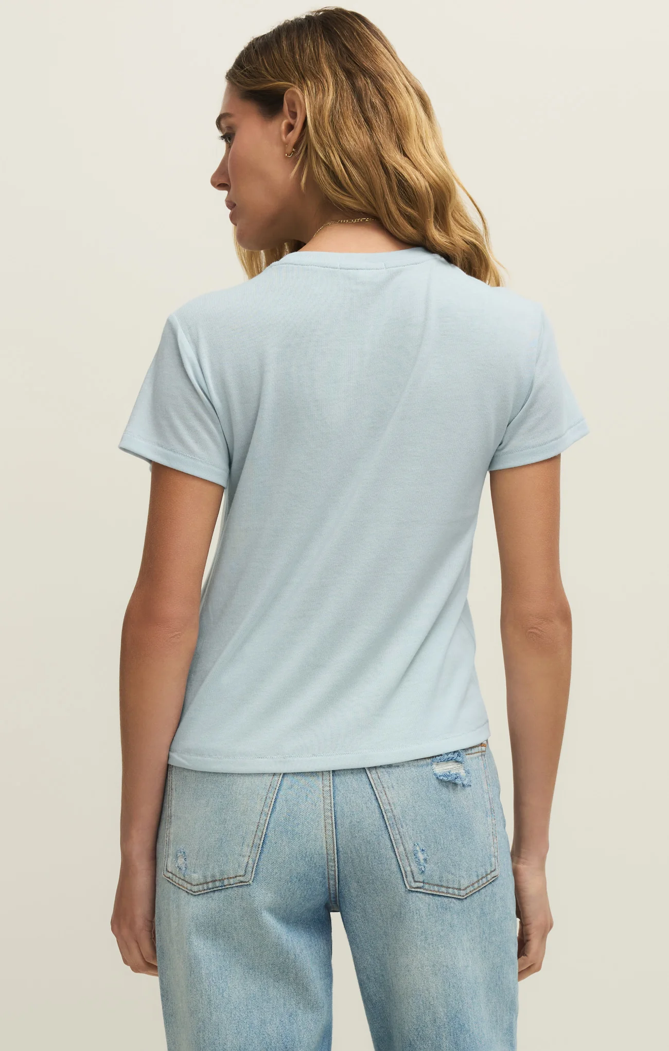 Tourist Airy Knit Jersey Tee - Image 9