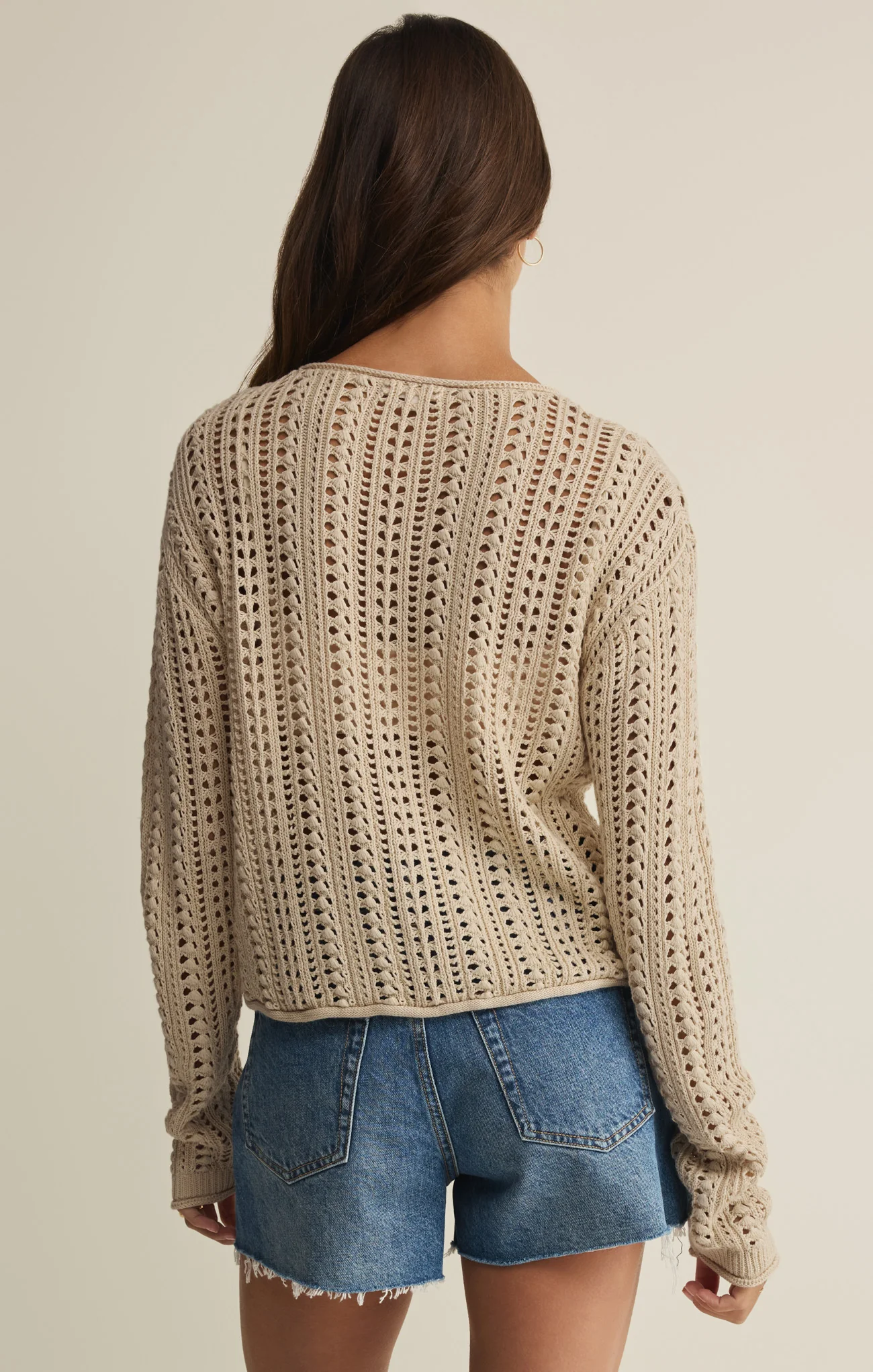 Upland Crochet Sweater Top - Image 14