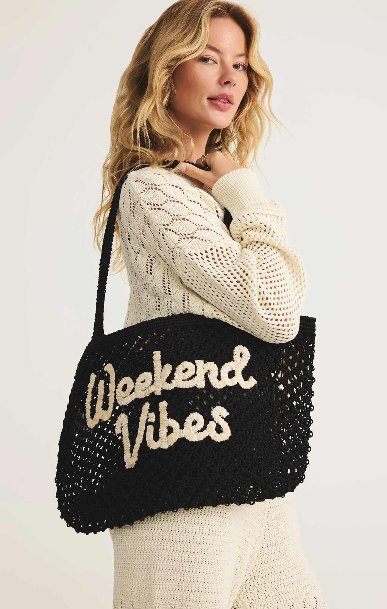 Woven Jute Tote Bag - Image 5