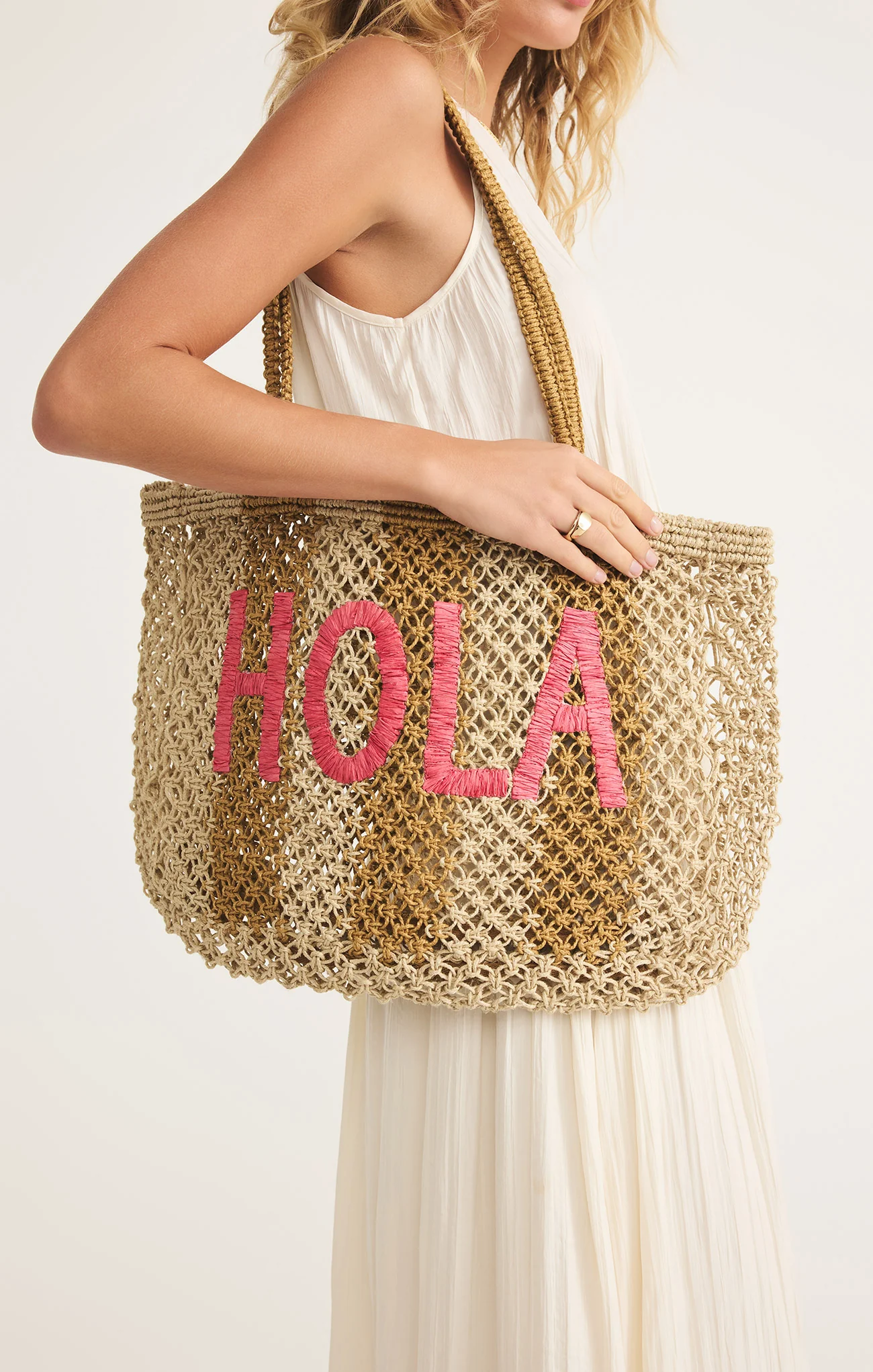Woven Jute Tote Bag - Image 8