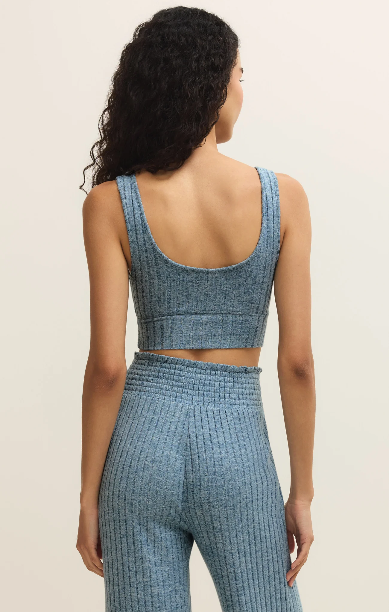 Zoe Silky Rib Tank Bra - Image 104